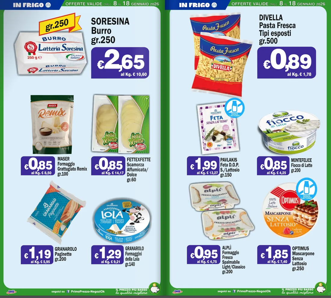 Volantini Primo Prezzo da 8 gennaio a 18 gennaio di 2026 - Pagina del volantino 21