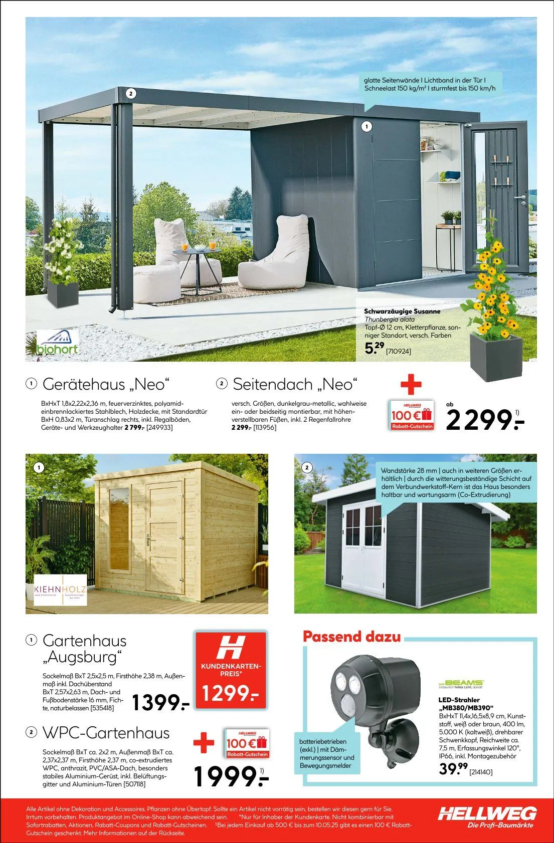 Hellweg Prospekte von 31. März bis 10. Mai 2025 - Prospekt seite 21