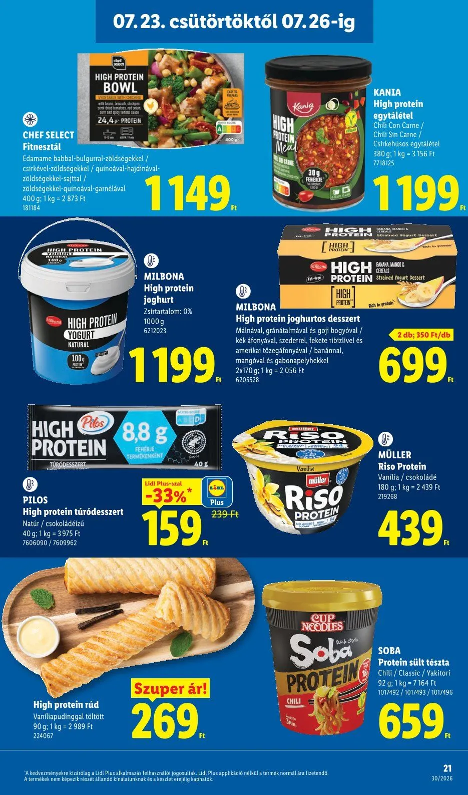 Katalógus  Lidl legfrissebb ajánlatai július 23.-tól július 29.-ig 2026. - Oldal 21