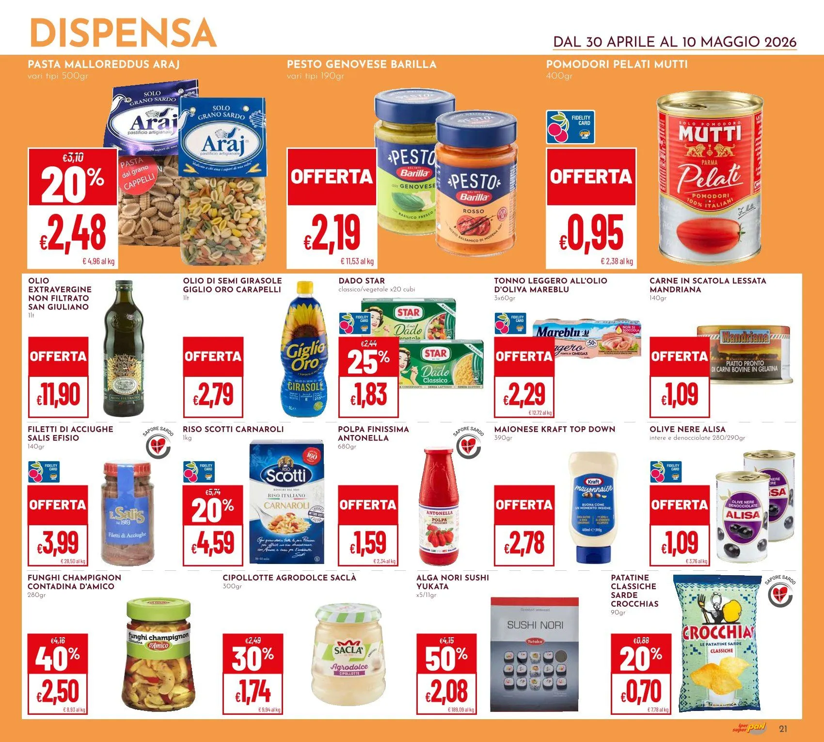 Volantini Pan da 30 aprile a 10 maggio di 2026 - Pagina del volantino 21