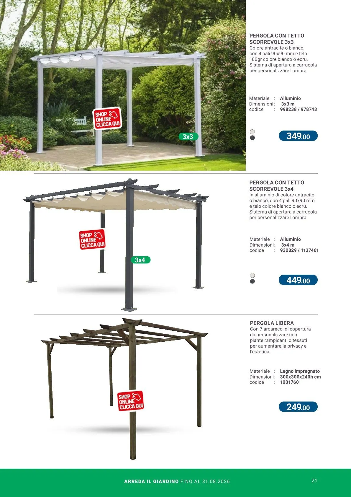  Volantini Cfadda da 8 aprile a 31 agosto di 2026 - Pagina del volantino 21