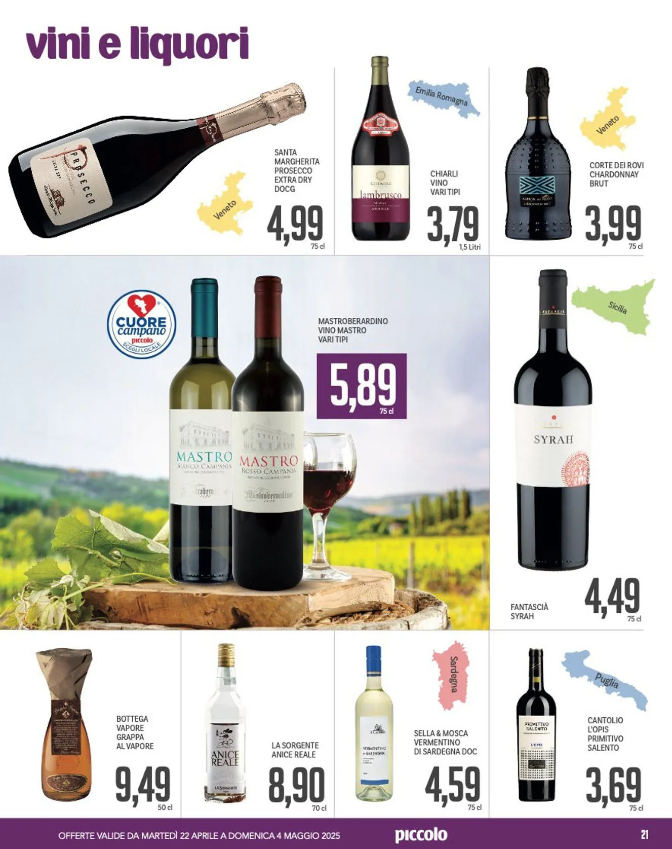 Volantini Piccolo da 22 aprile a 4 maggio di 2025 - Pagina del volantino 21