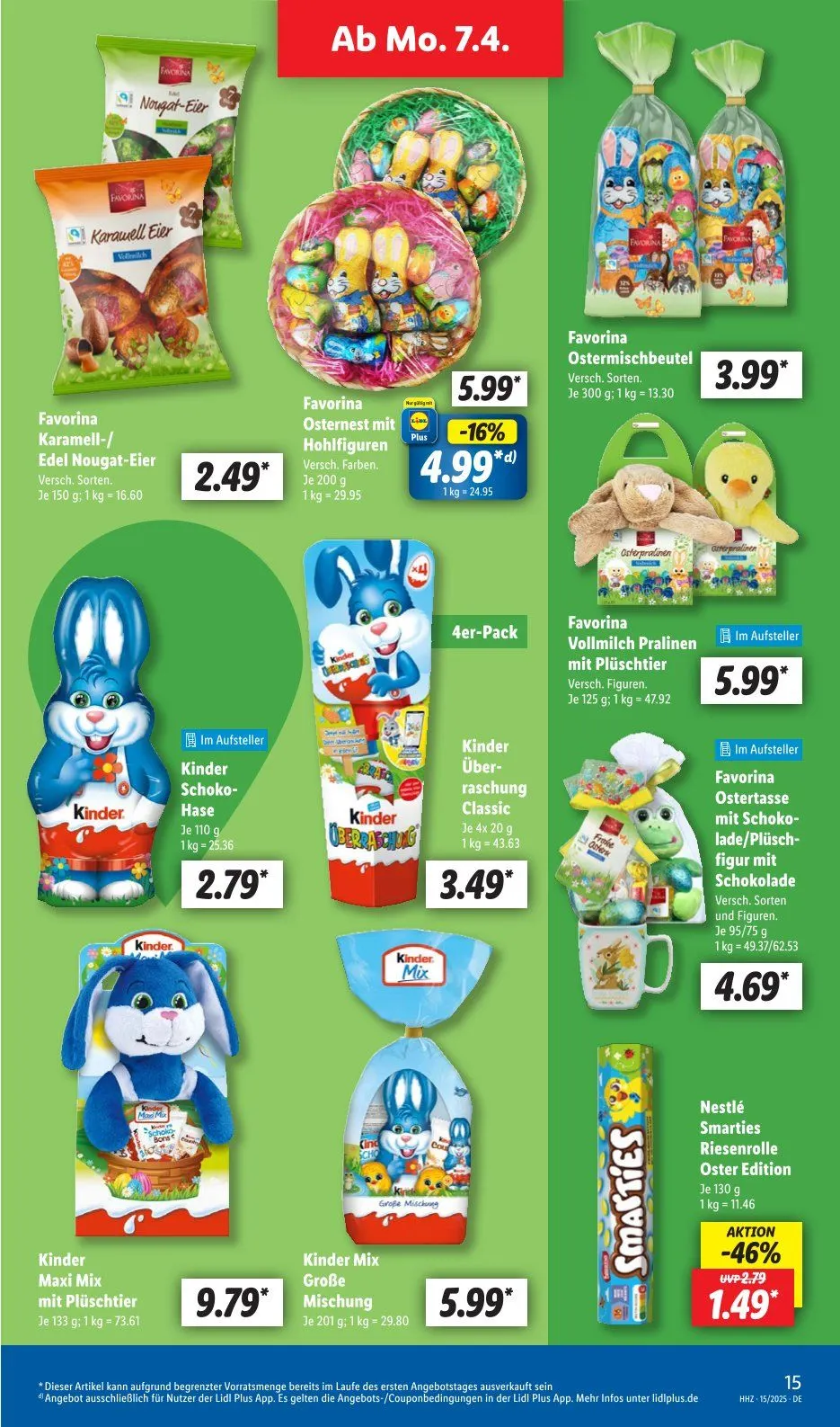 Lidl Prospekt von 7. April bis 12. April 2025 - Prospekt seite 21