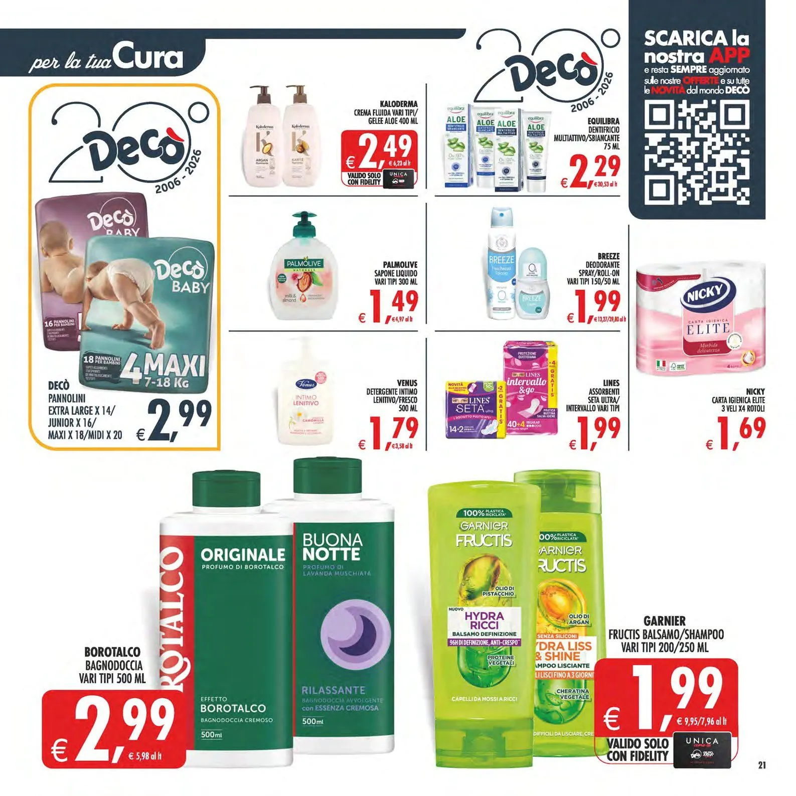Volantini Deco Supermercati da 10 luglio a 20 luglio di 2026 - Pagina del volantino 21