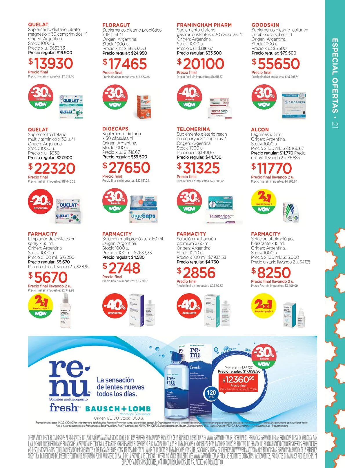 Ofertas de Farmacity Ofertas 7 de abril al 21 de abril 2025 - Página 21 del catálogo