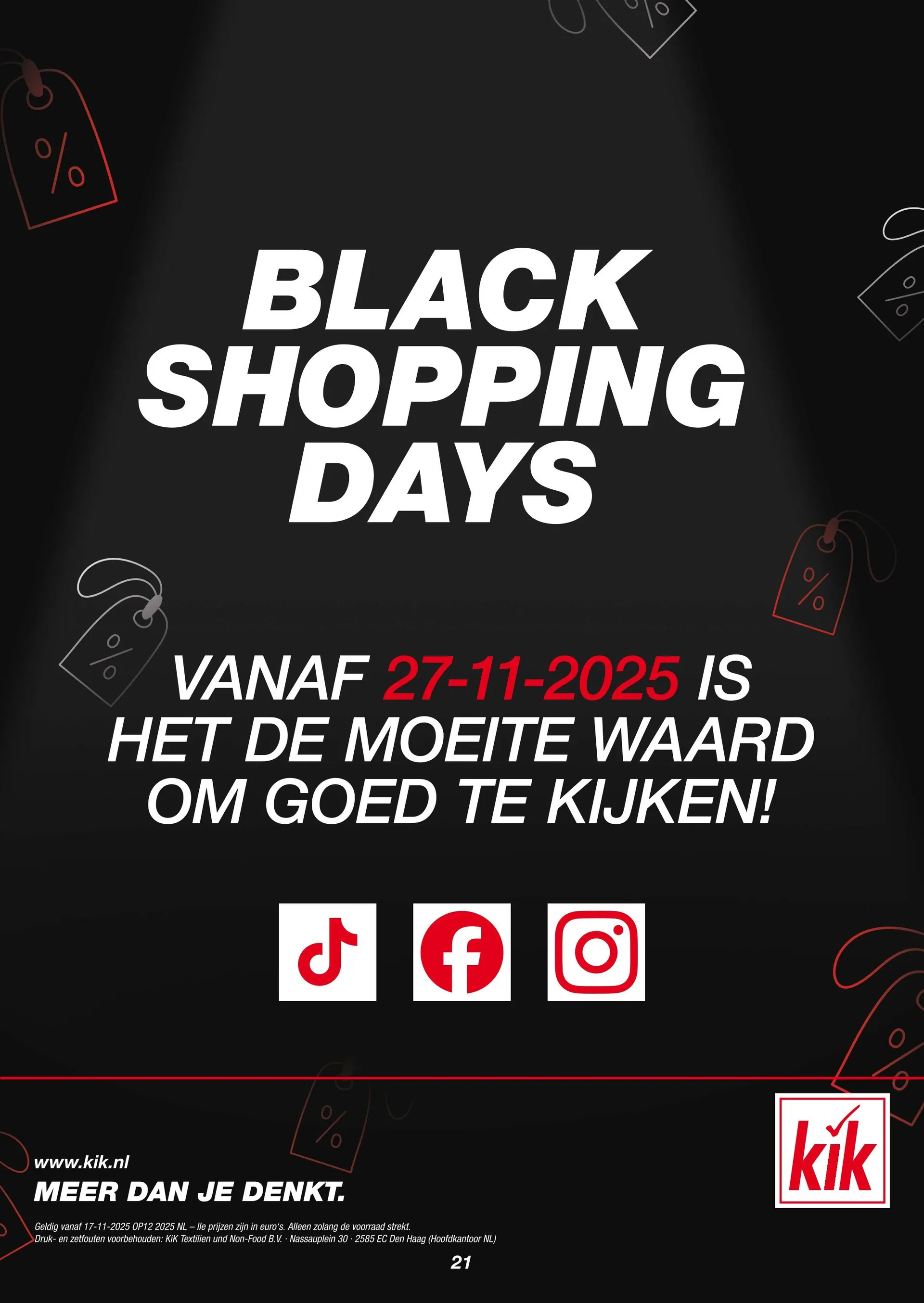 Kik Folder van 17 november tot 6 december 2025 - Folder pagina 21