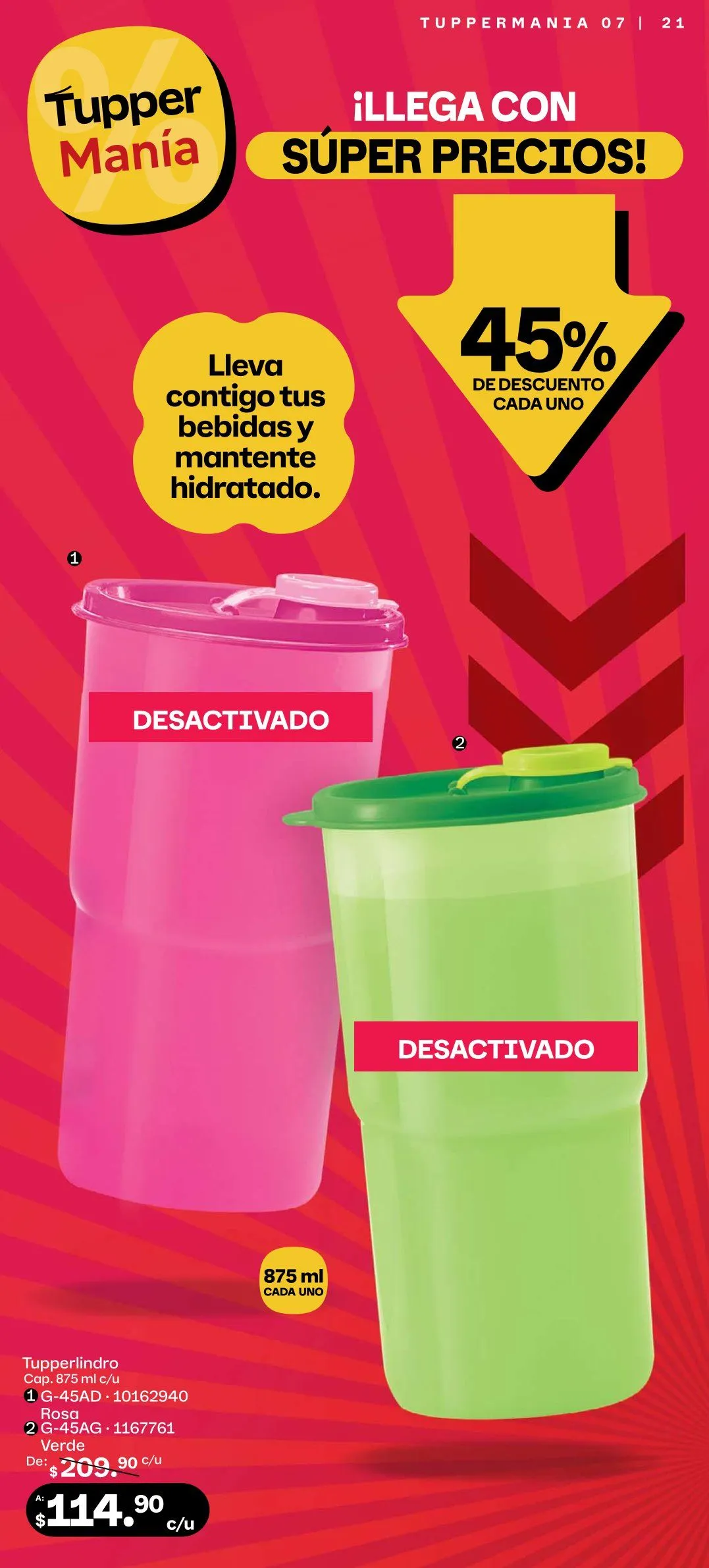 Catálogo de Tupperware catálogos y ofertas 16 de junio al 13 de julio 2025 - Pagina 21