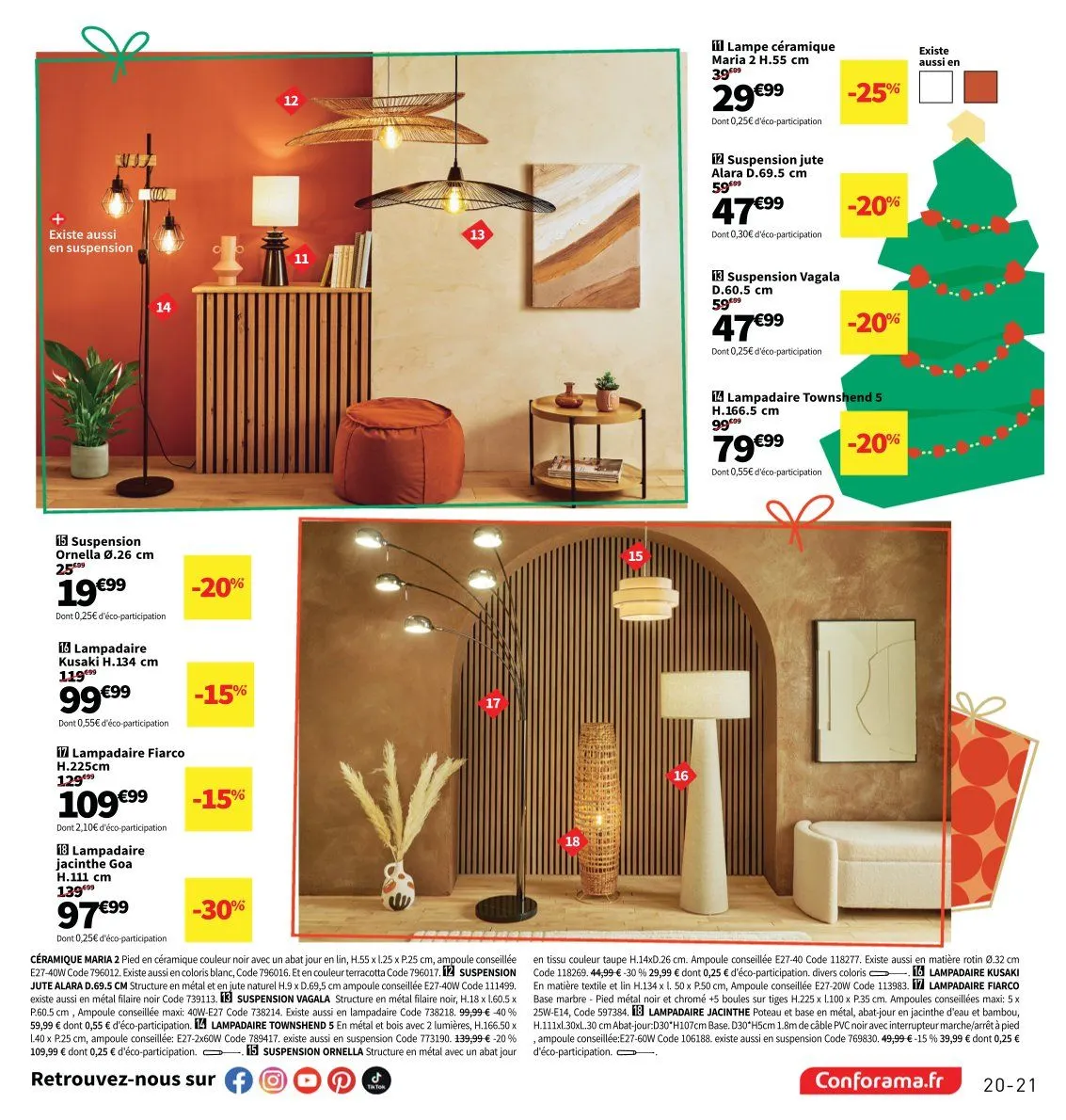 Catalogues Conforama du 28 octobre au 25 décembre 2025 - Catalogue page 21