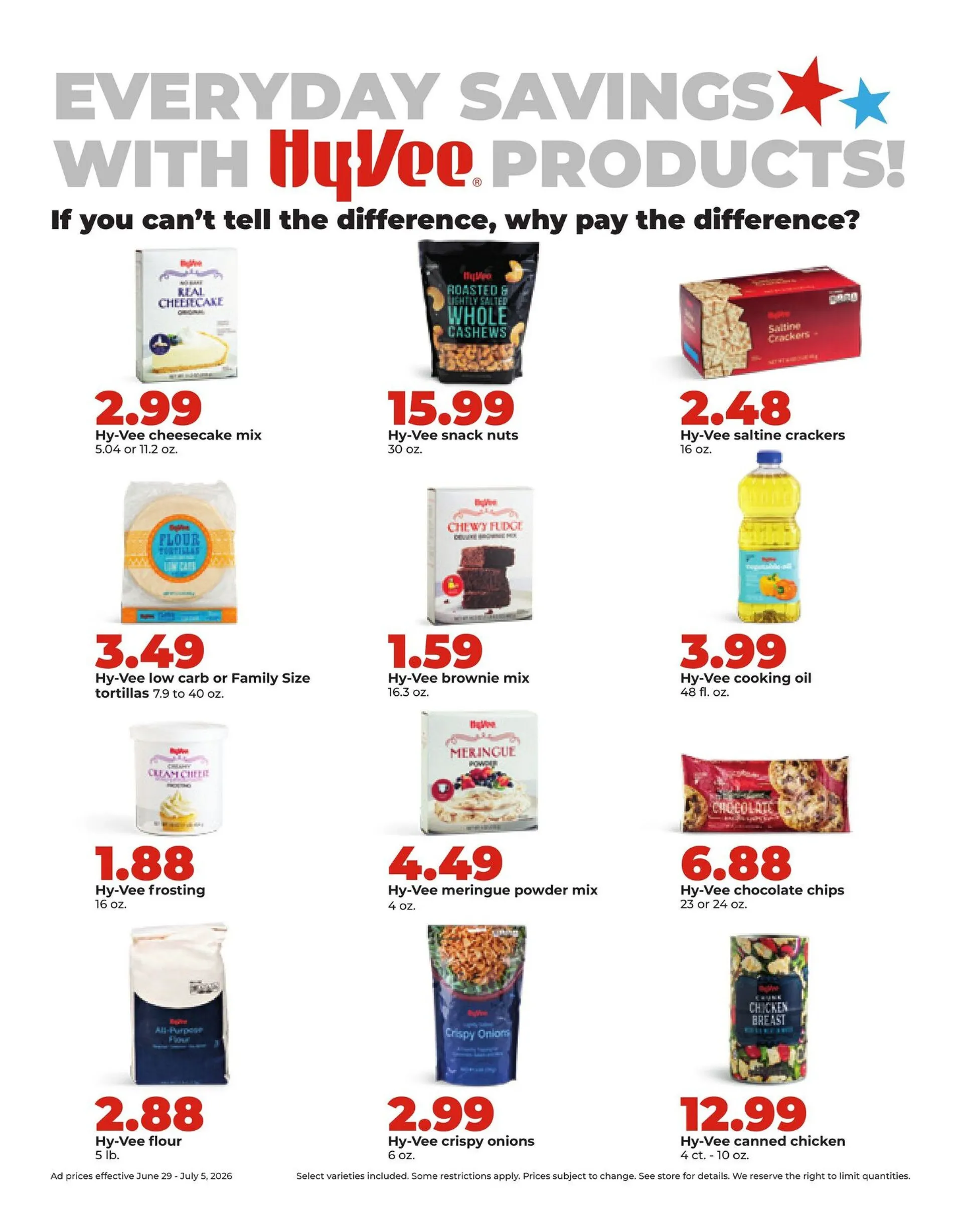 Weekly ad HyVee Sales from June 29 to July 5 2026 - Page 21