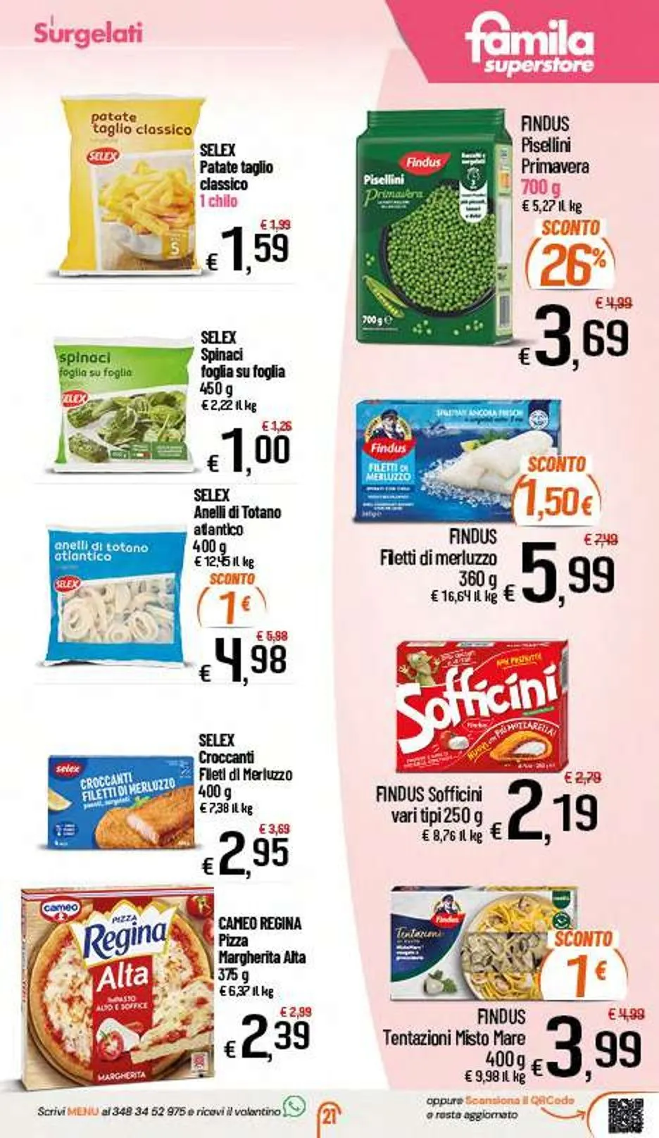  Volantini Famila Superstore da 26 marzo a 4 aprile di 2026 - Pagina del volantino 21