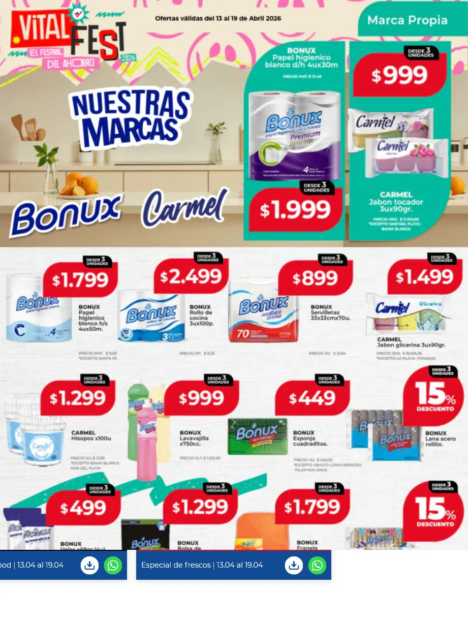 Ofertas de Ofertas Vital  13 de abril al 19 de abril 2026 - Página 29 del catálogo
