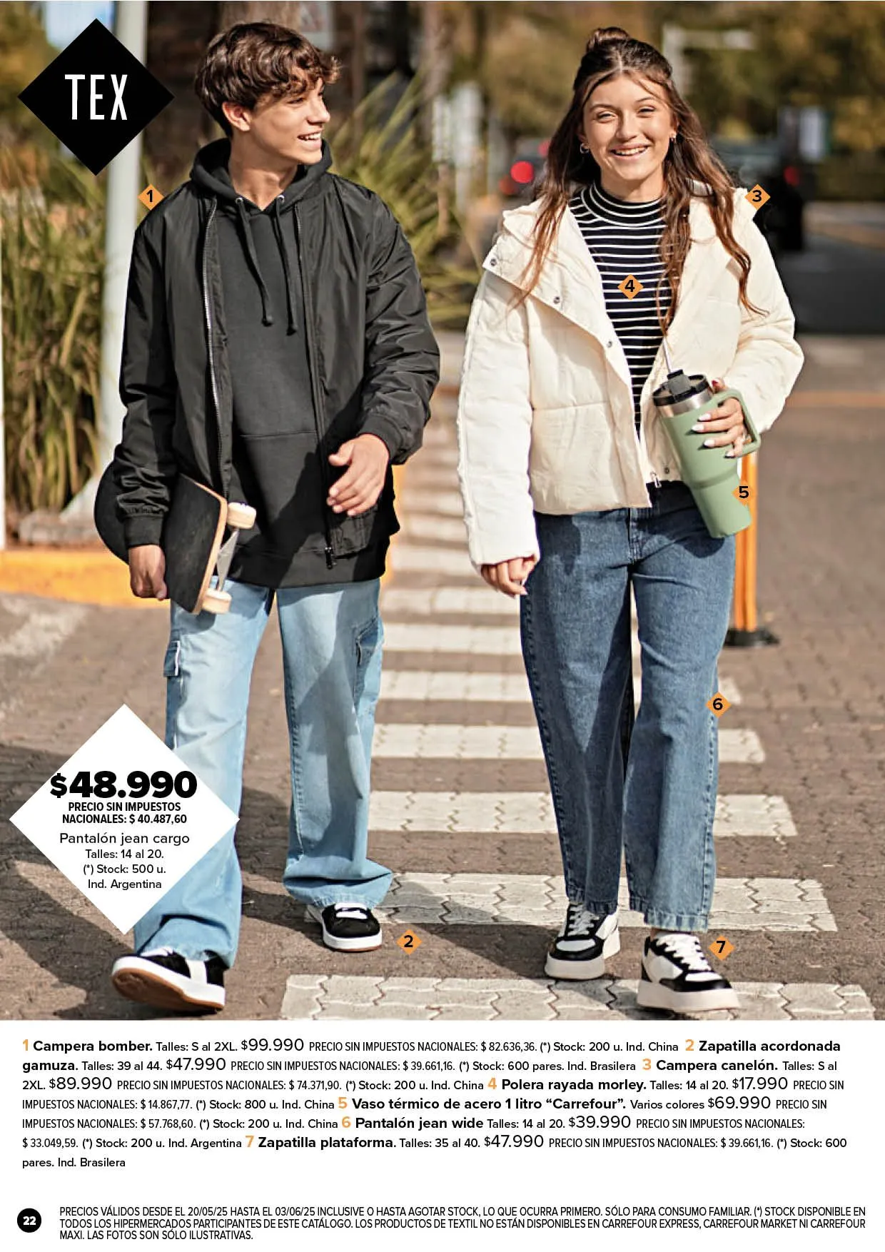 Ofertas de Carrefour TEX 22 de mayo al 3 de junio 2025 - Página 22 del catálogo