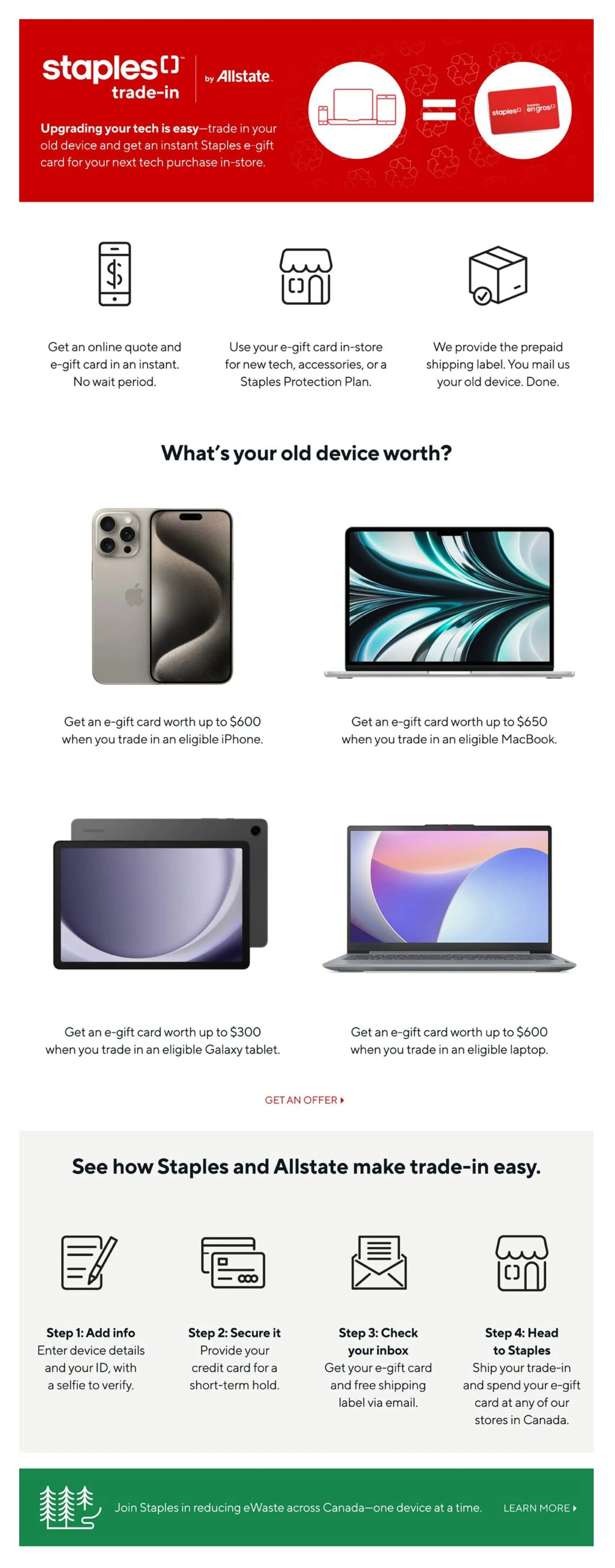 Staples Sales from April 21 to April 27 2026 - flyer page 21