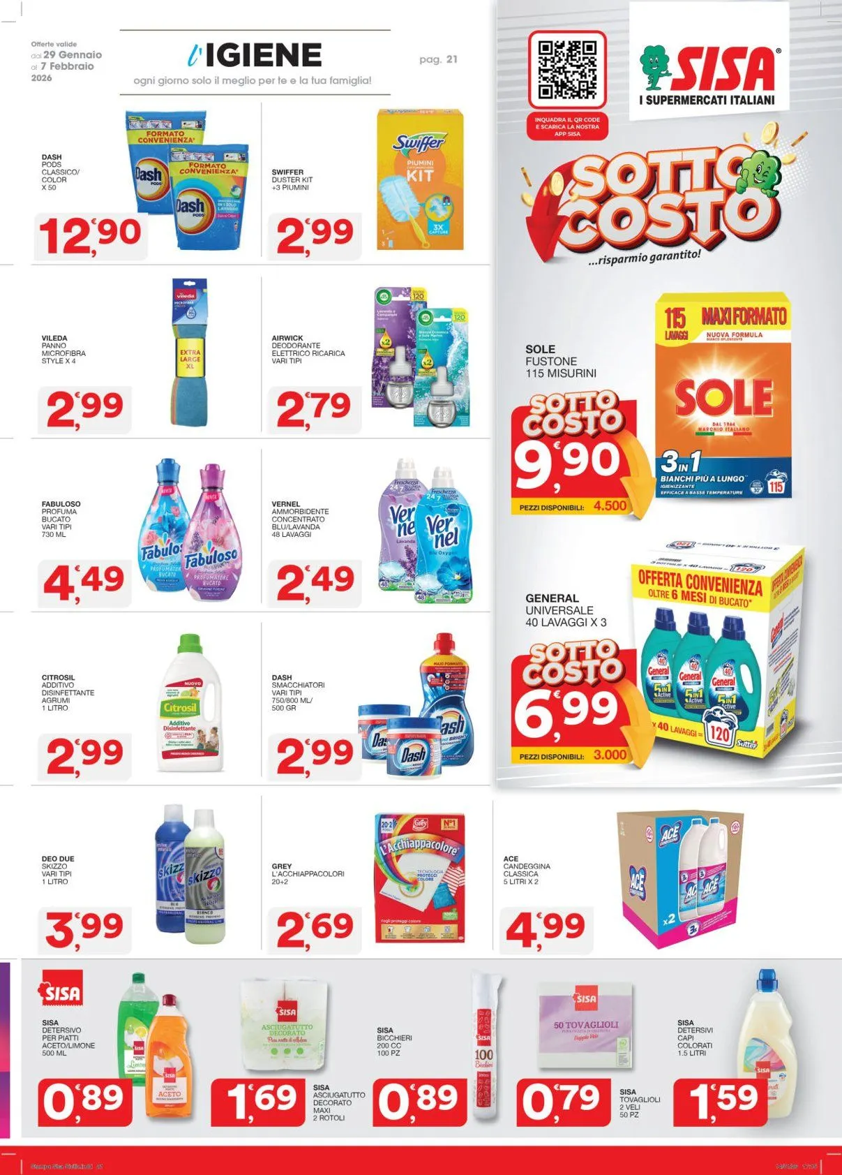 Volantini Sisa da 29 gennaio a 7 febbraio di 2026 - Pagina del volantino 21