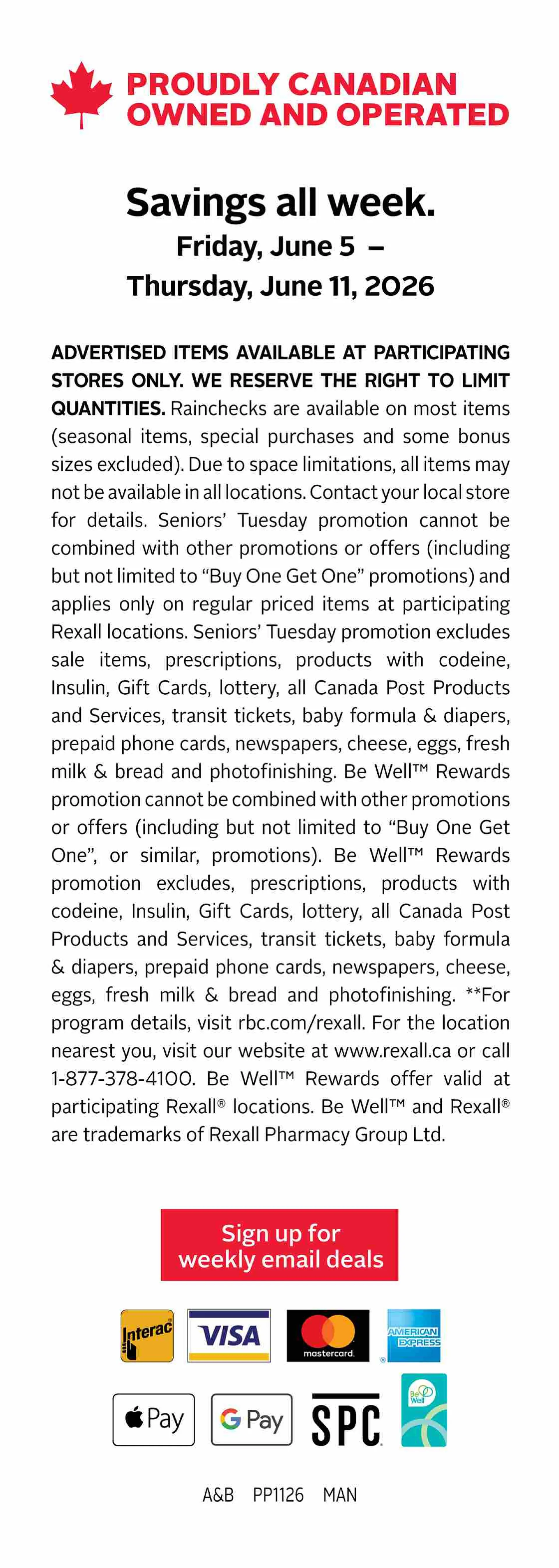 Rexall Sales from June 5 to June 11 2026 - flyer page 17