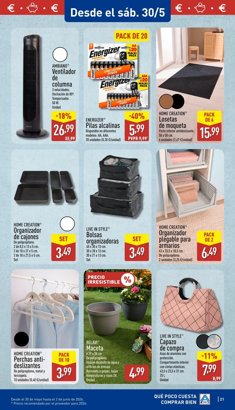 Catálogo de Ofertas de Aldi 25 de mayo al 31 de mayo 2026 - Página 21