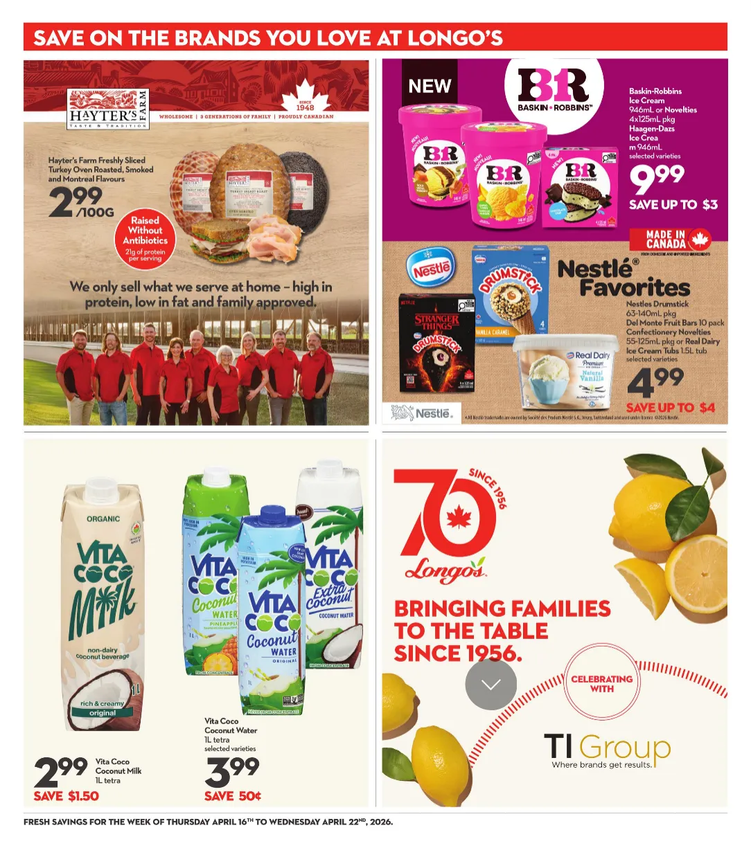 Longo's Sales from April 16 to April 21 2026 - flyer page 20