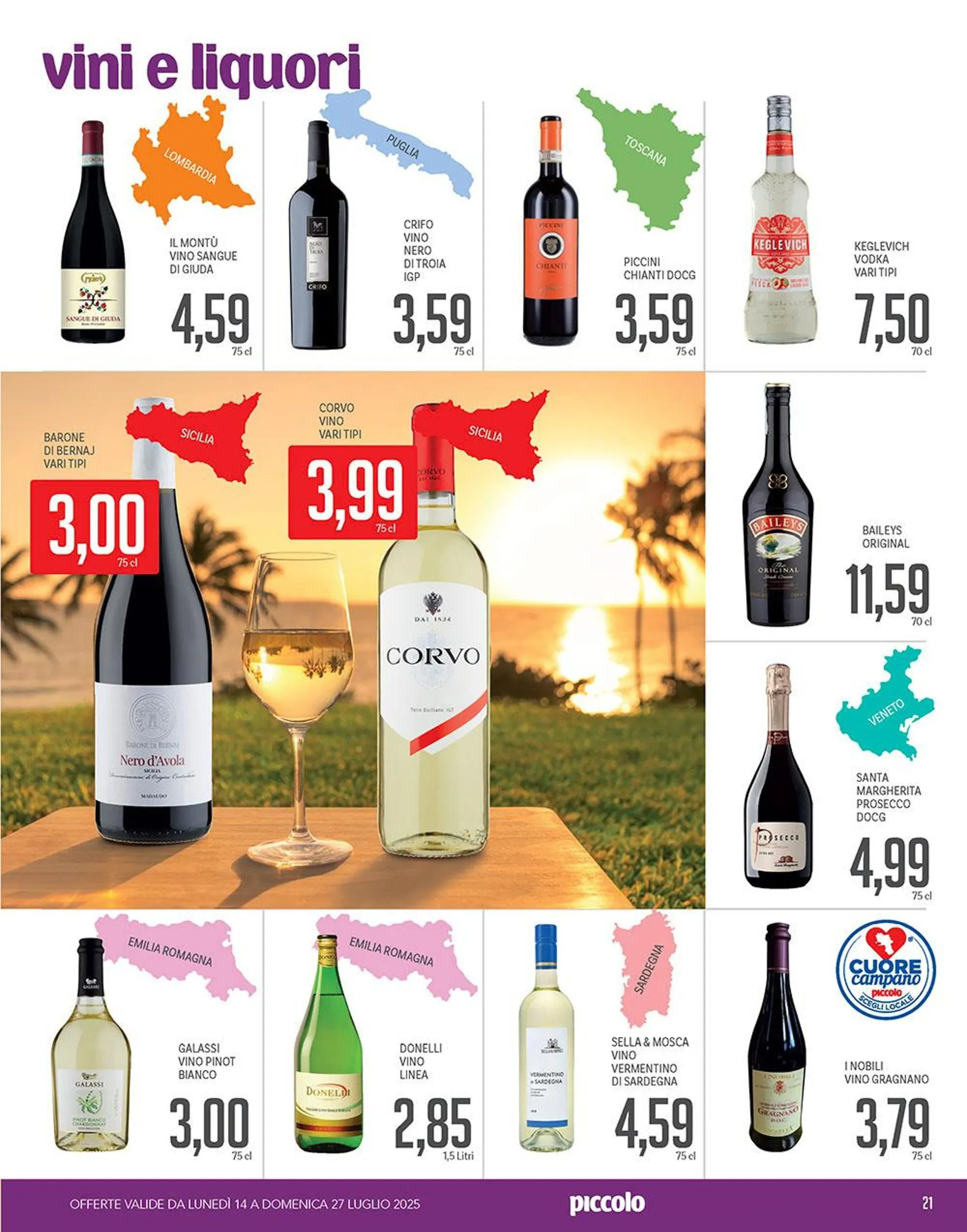 Volantini Piccolo da 14 luglio a 27 luglio di 2025 - Pagina del volantino 21