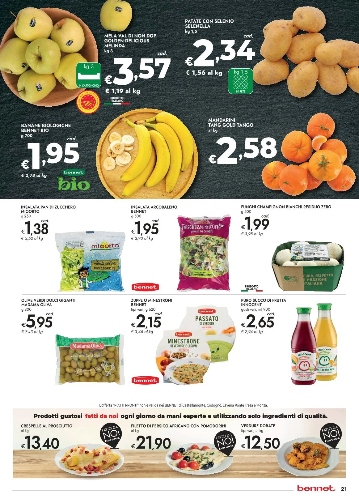  Volantini Bennet da 12 febbraio a 25 febbraio di 2026 - Pagina del volantino 21