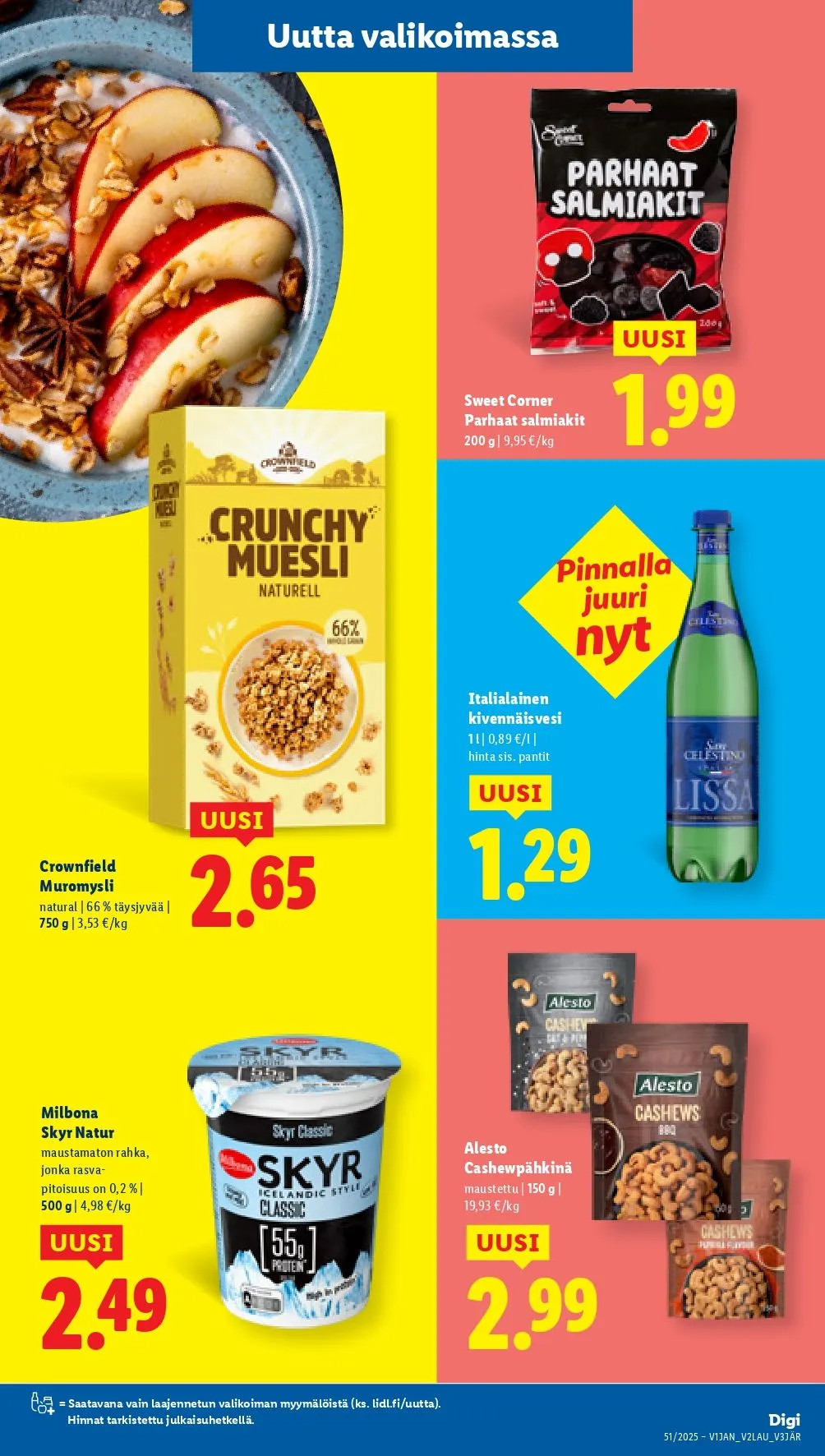 Kaupan Lidl tarjoukset voimassa alkaen 18. joulukuuta - 24. joulukuuta 2025 - Tarjouslehti sivu 21