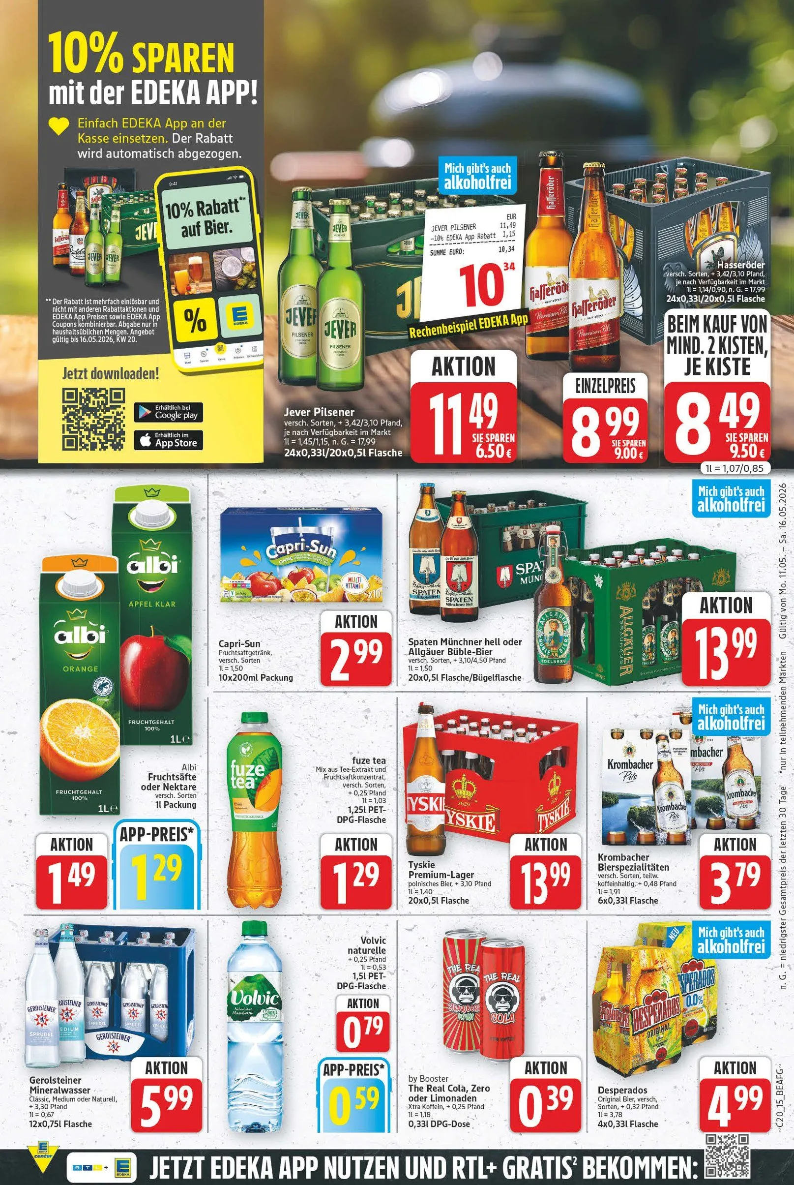 EDEKA  Angebote von 11. Mai bis 16. Mai 2026 - Prospekt seite 21