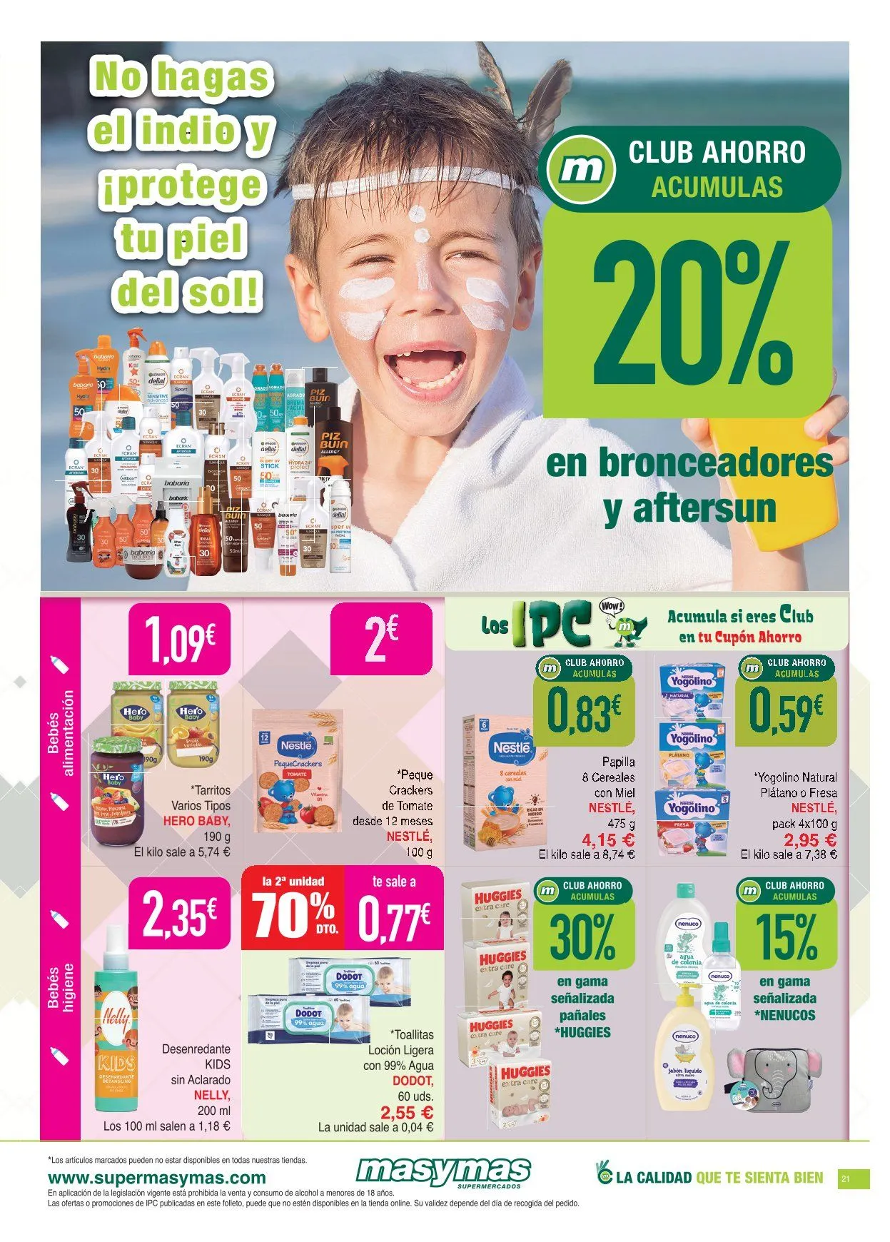 Catálogo de Supermercados masymas Ofertas 28 de mayo al 24 de junio 2026 - Página 21