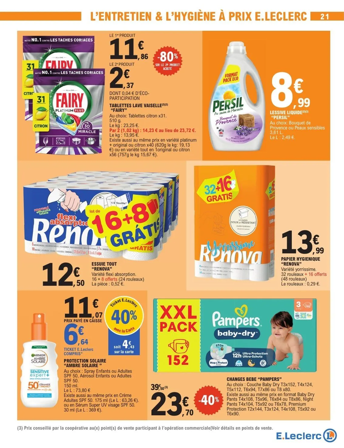 E.Leclerc Catalogue du 14 juillet au 25 juillet 2026 - Catalogue page 21