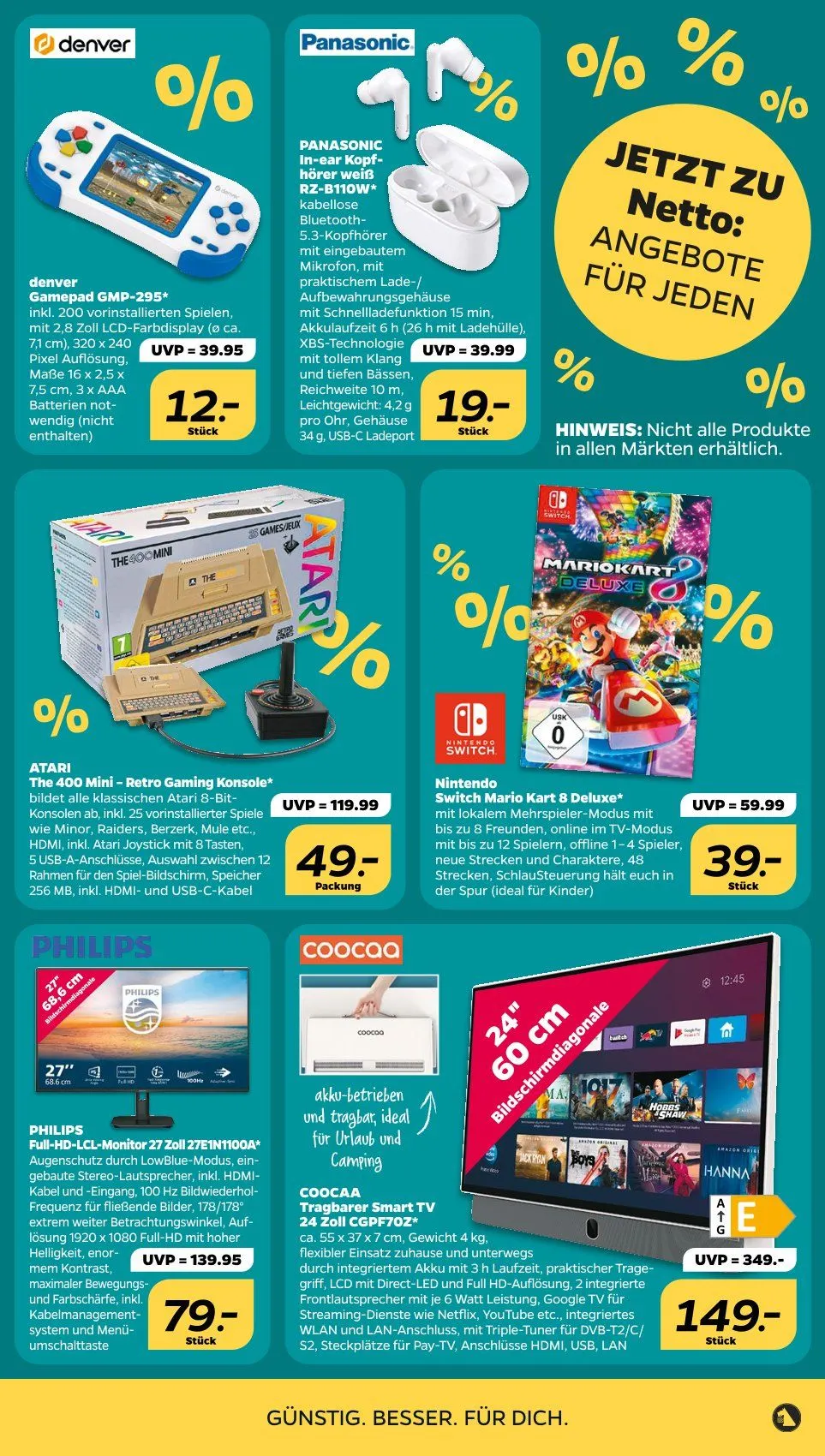  Netto Prospekte  von 8. Juni bis 13. Juni 2026 - Prospekt seite 21