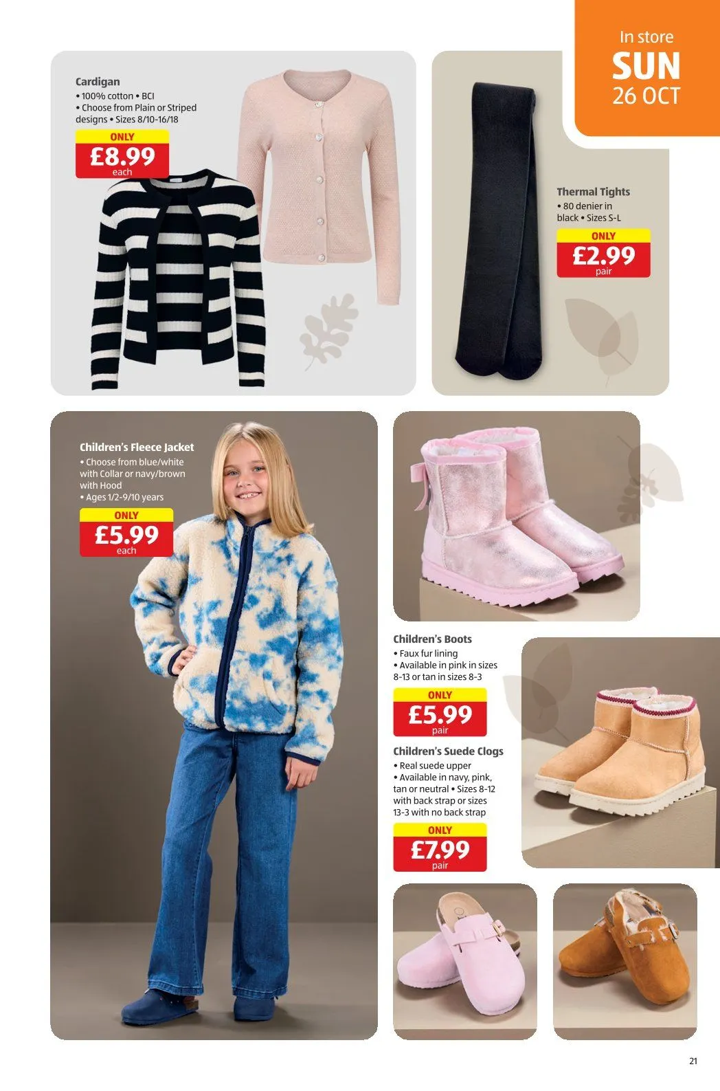 Aldi Sales from 23 October to 6 November 2025 - Catalogue Page 21