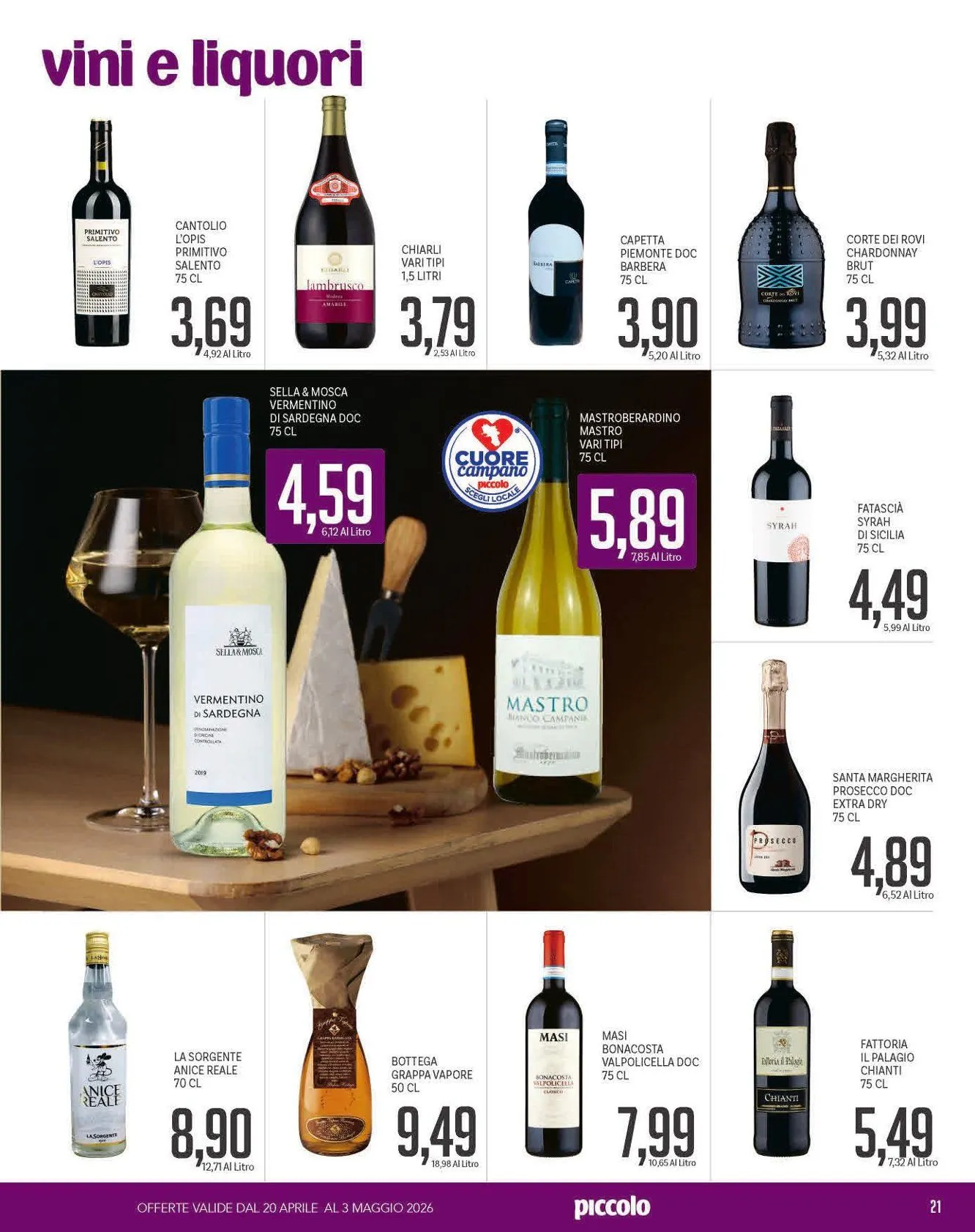 Volantini Piccolo da 20 aprile a 3 maggio di 2026 - Pagina del volantino 21