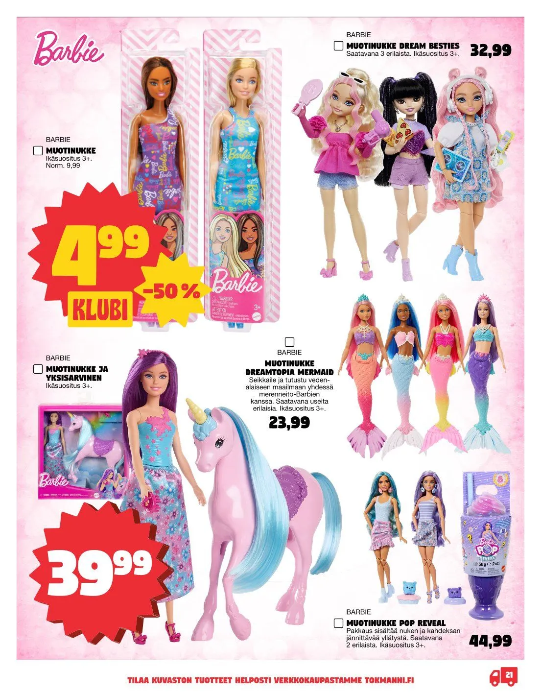  Tokmanni Tarjoukset voimassa alkaen 3. marraskuuta - 24. joulukuuta 2025 - Tarjouslehti sivu 21