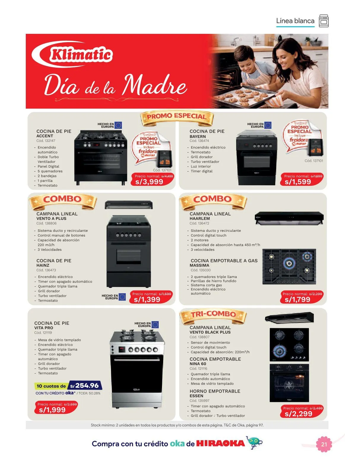 Catalogo de Hiraoka Ofertas 25 de abril al 17 de mayo 2026 - Pag 21