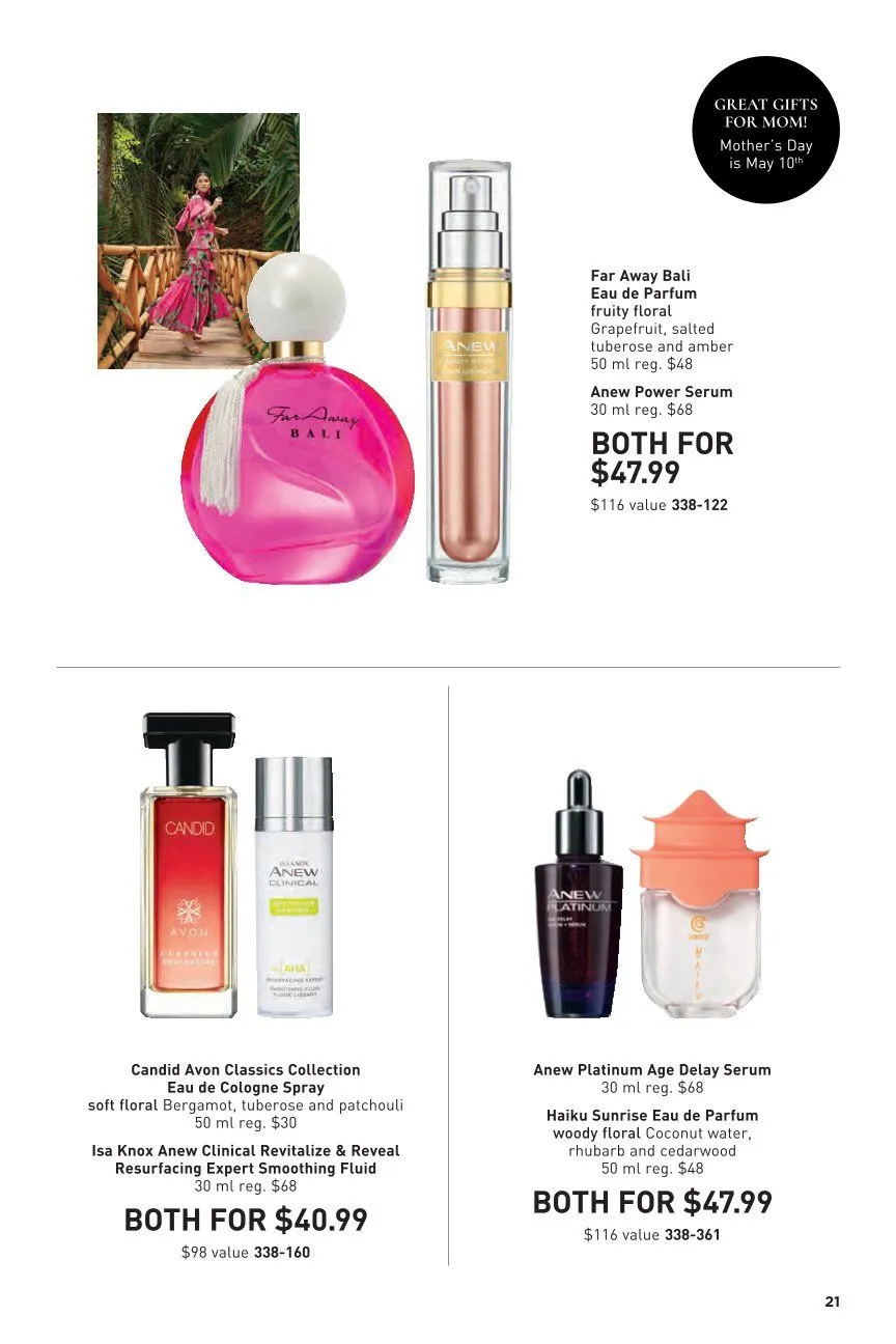 Avon Sales from April 22 to May 4 2026 - flyer page 21