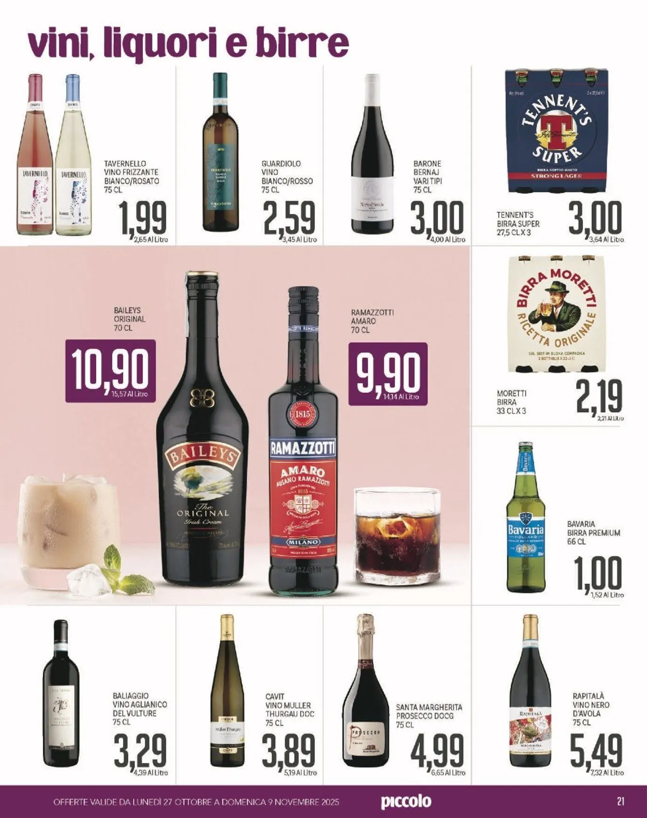Volantini Piccolo da 27 ottobre a 9 novembre di 2025 - Pagina del volantino 21