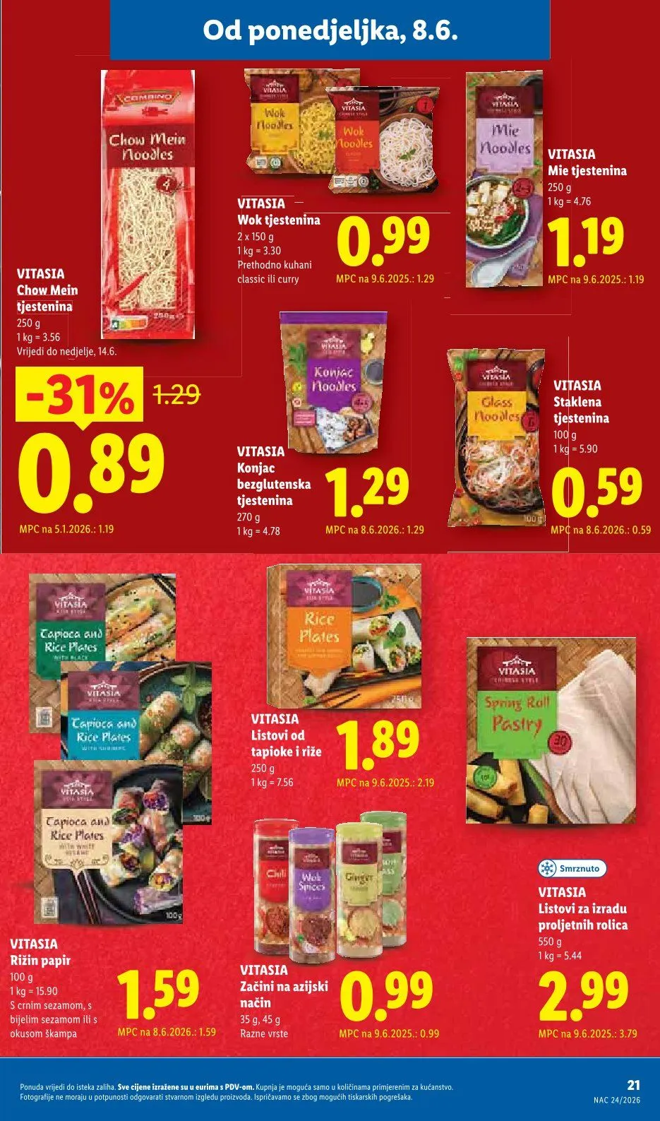 Katalog  LIDL od 8. lipnja do 14. lipnja 2026. - Pregled Stranica 21