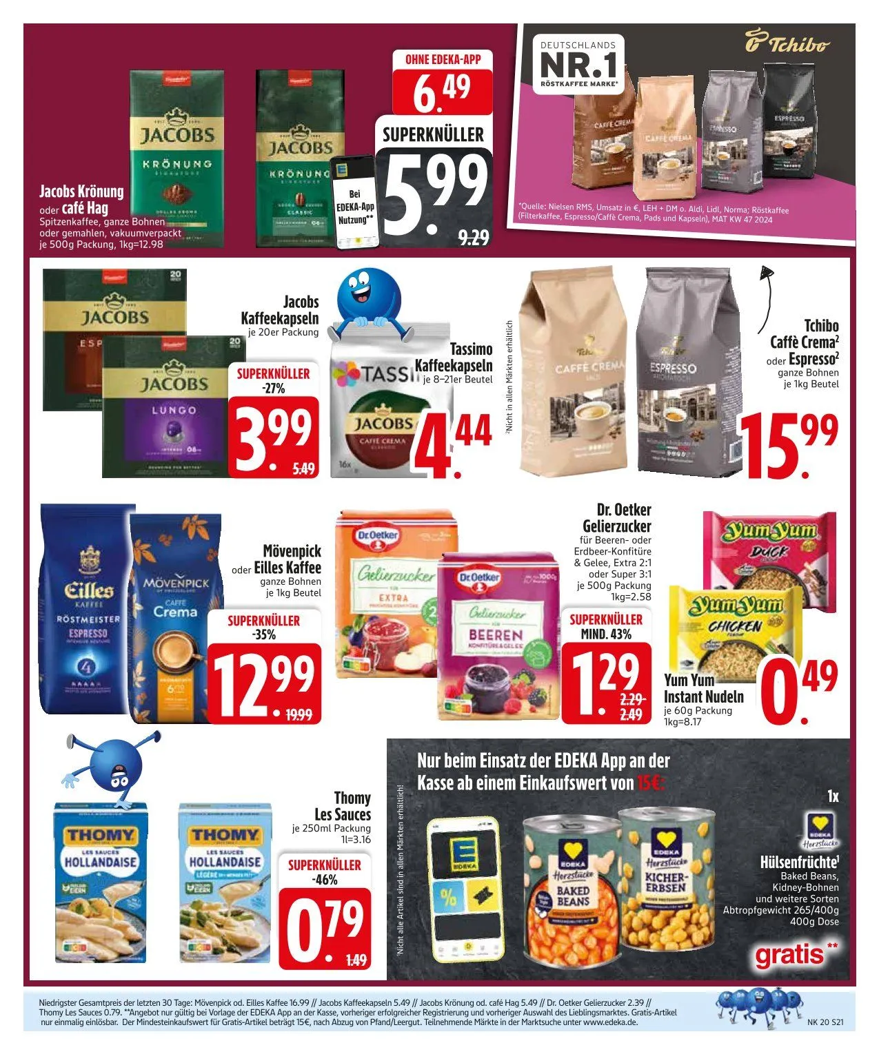Edeka Prospekt von 12. Mai bis 17. Mai 2025 - Prospekt seite 21