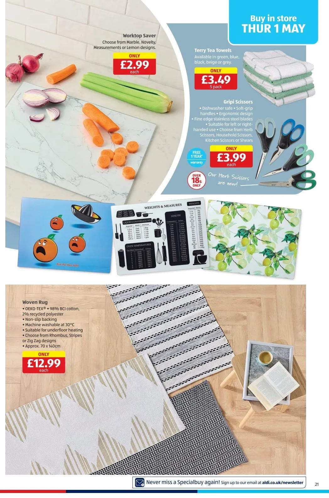 Aldi Deals from 1 May to 4 May 2025 - Catalogue Page 21