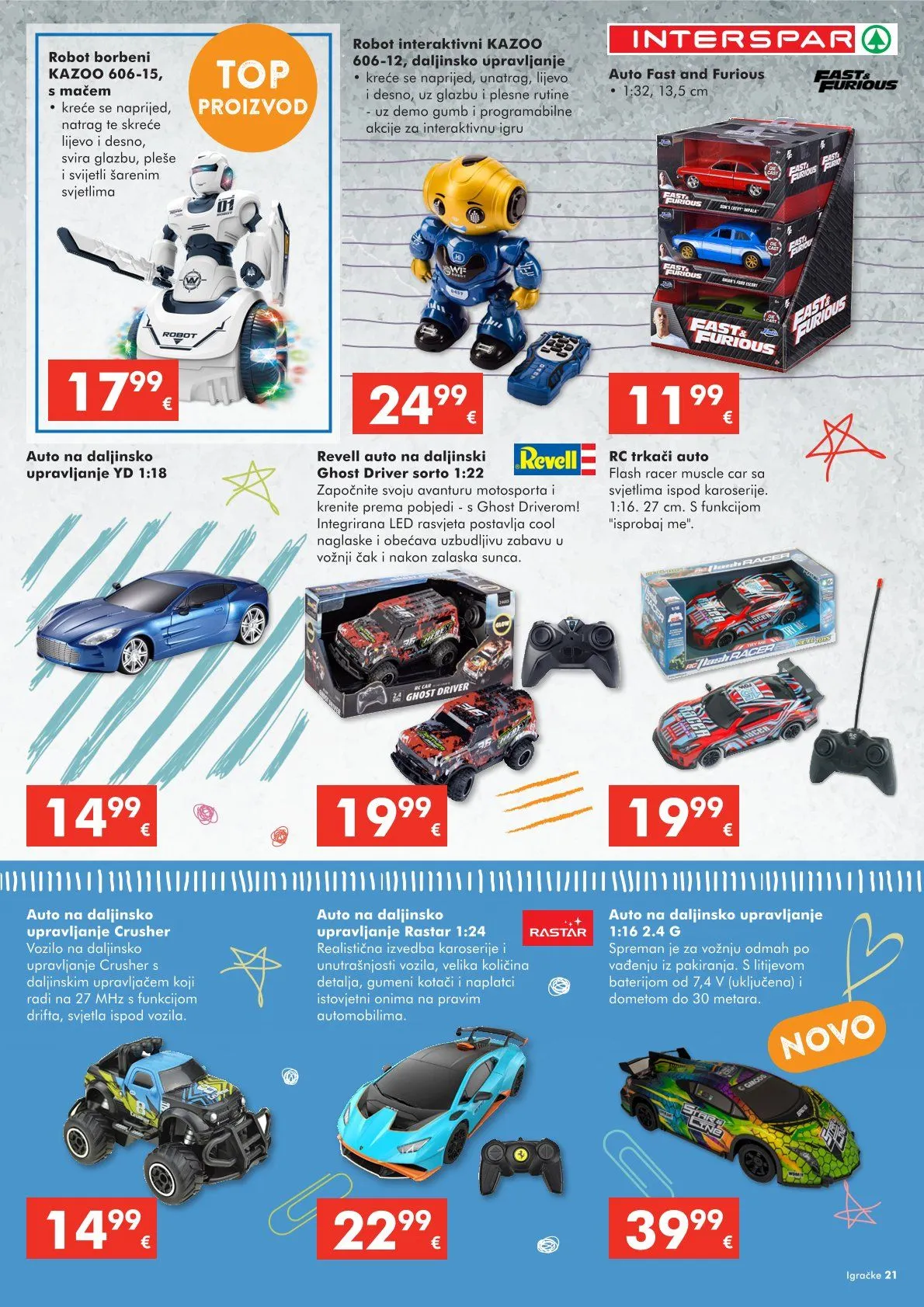 Katalog Najnovije ponude trgovine INTERSPAR od 22. listopada do 6. siječnja 2026. - Pregled Stranica 21