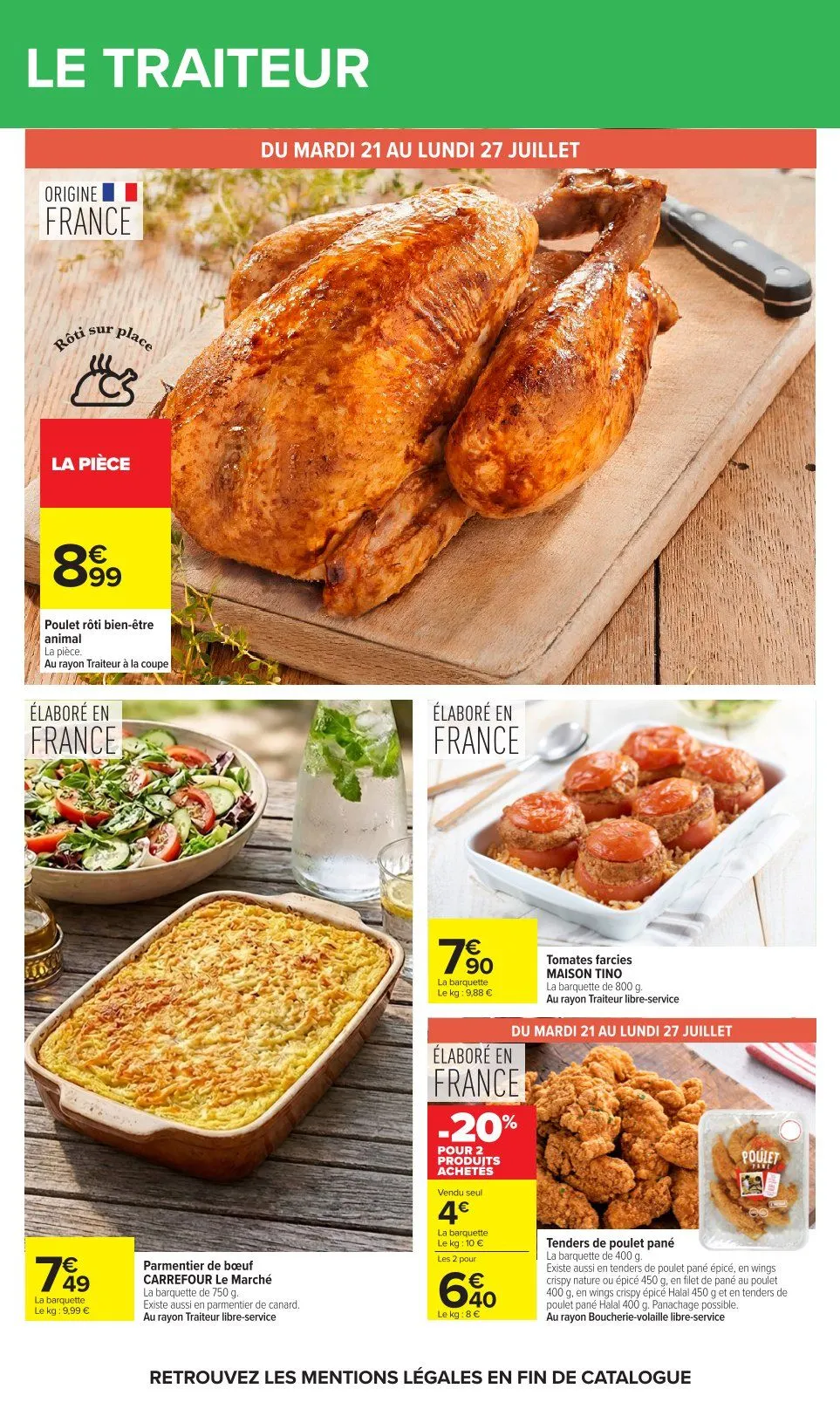  Catalogues Carrefour du 21 juillet au 3 août 2026 - Catalogue page 21