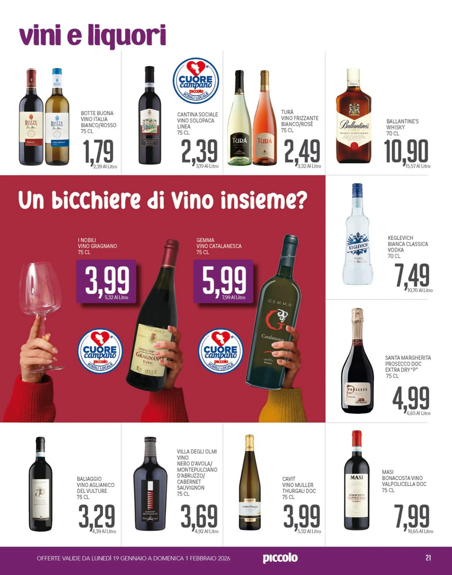 Volantino Piccolo da 19 gennaio a 1 febbraio di 2026 - Pagina del volantino 21