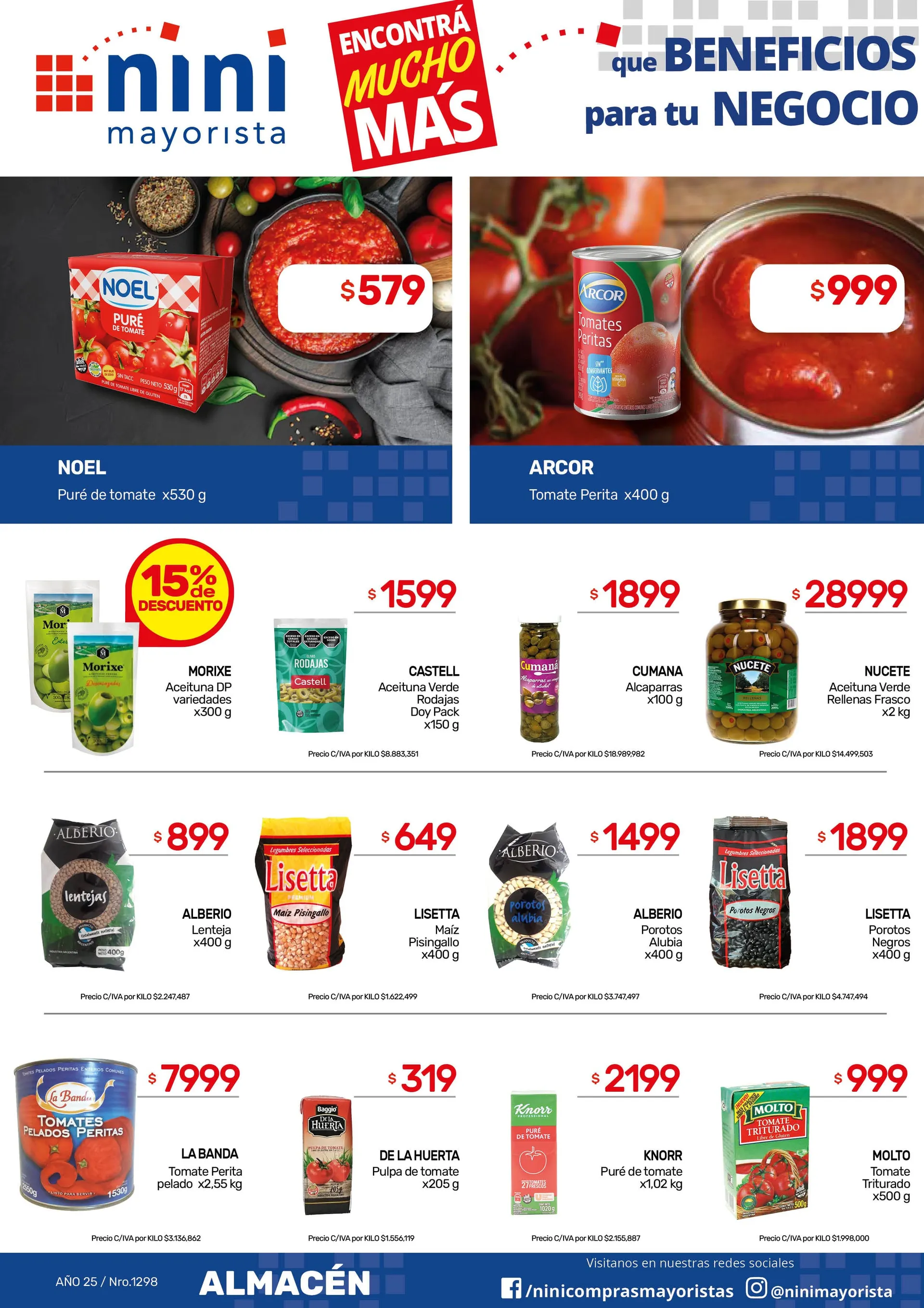 Ofertas de Nini Mayorista 10 de marzo al 16 de marzo 2025 - Página 21 del catálogo