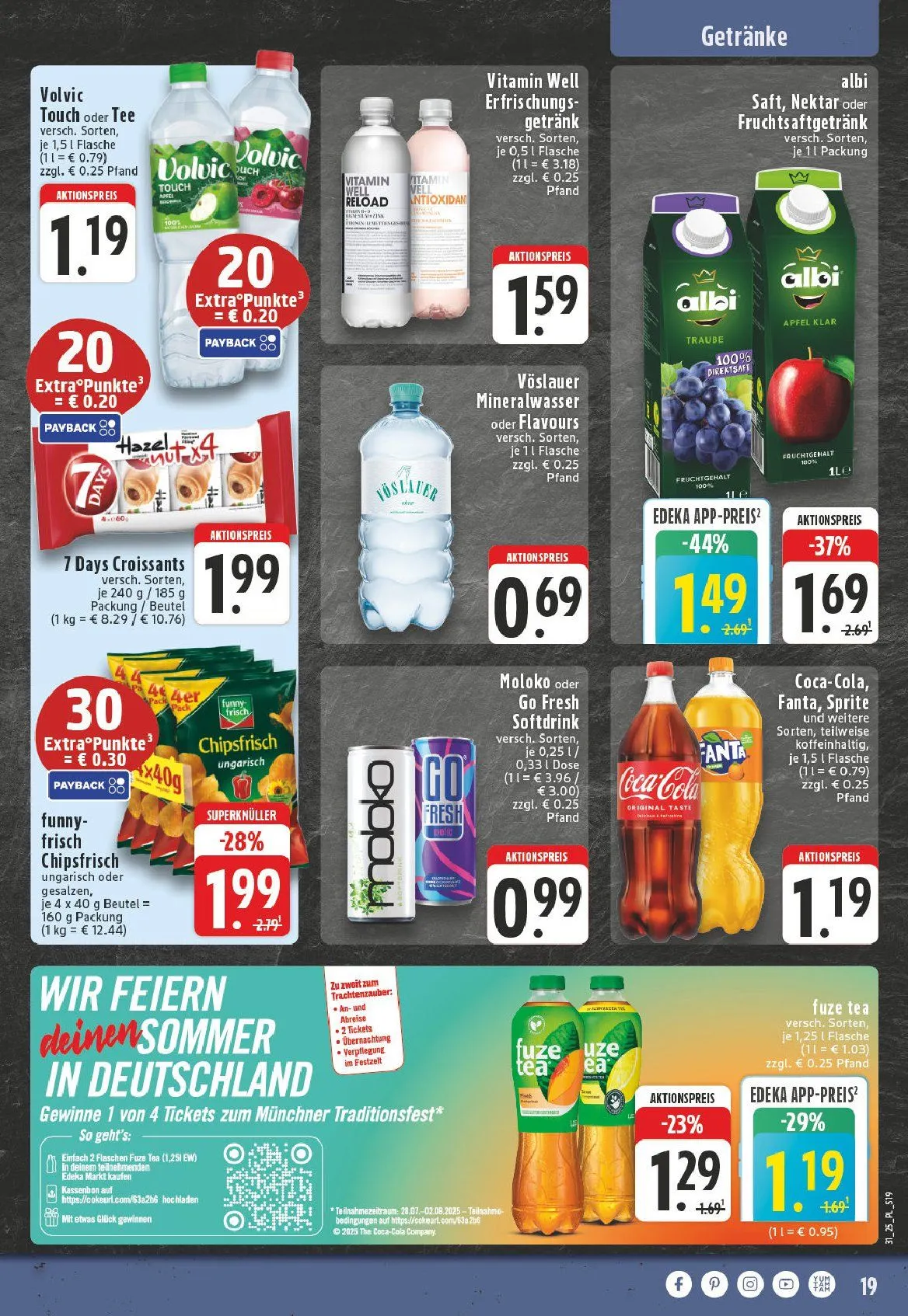 Edeka Prospekte von 28. Juli bis 2. August 2025 - Prospekt seite 21