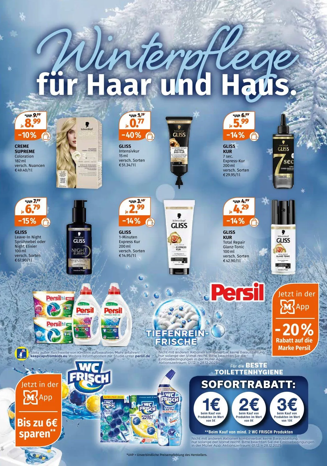 Müller Angebote von 1. Dezember bis 6. Dezember 2025 - Prospekt seite 21