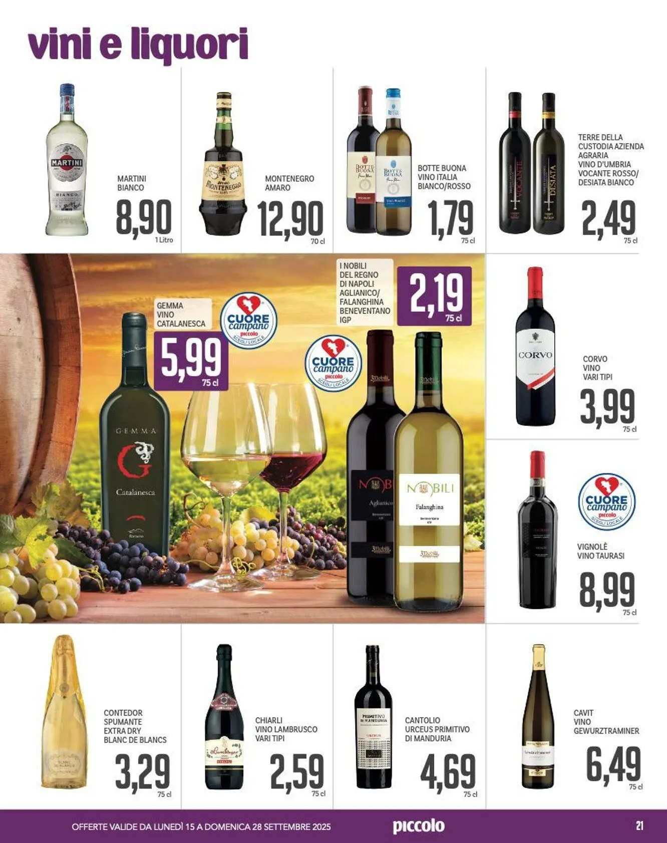 Volantini Piccolo da 15 settembre a 28 settembre di 2025 - Pagina del volantino 21
