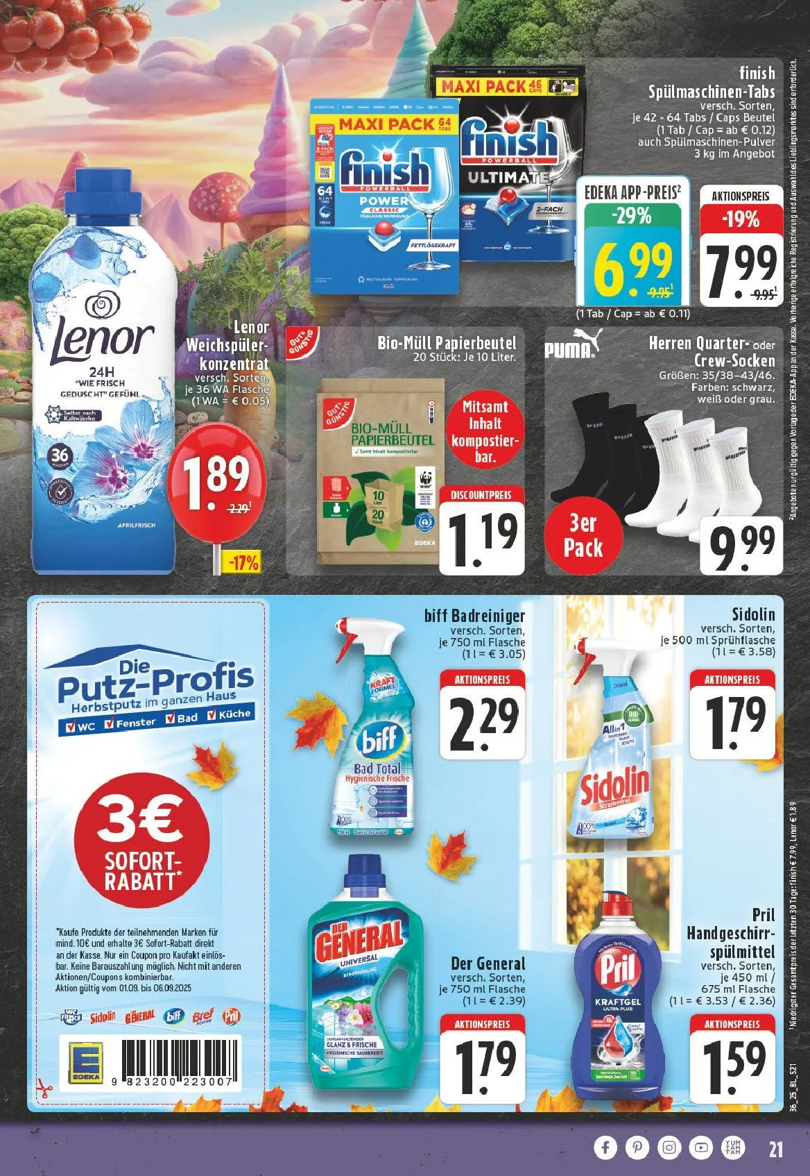 Edeka Prospekte von 1. September bis 6. September 2025 - Prospekt seite 21