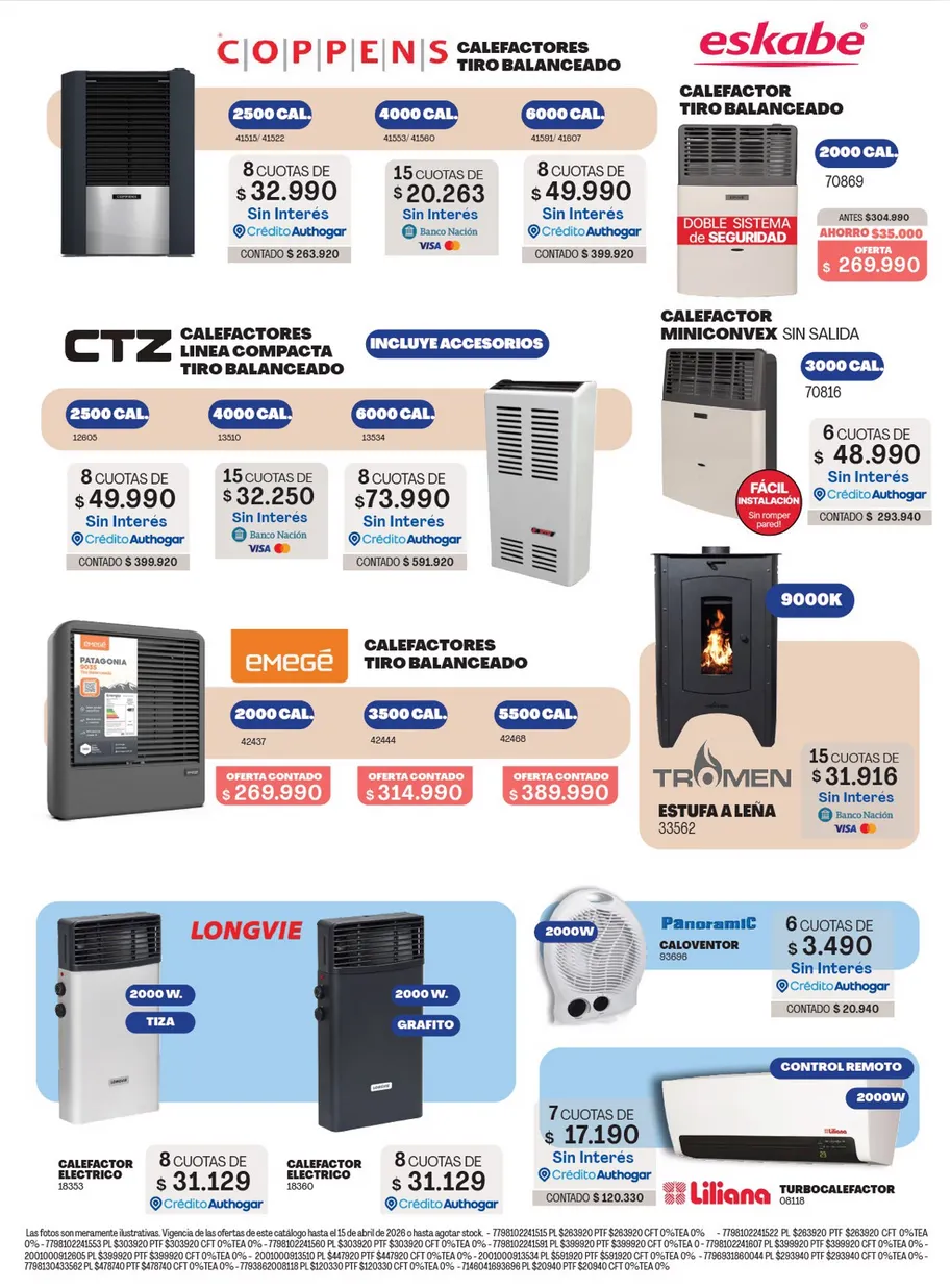 Ofertas de  Authogar Ofertas 1 de abril al 30 de abril 2026 - Página 21 del catálogo