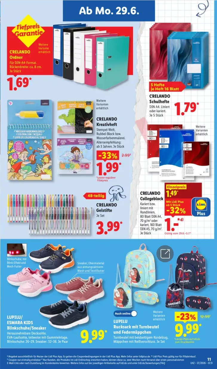 Lidl Prospekte von 29. Juni bis 4. Juli 2026 - Prospekt seite 21