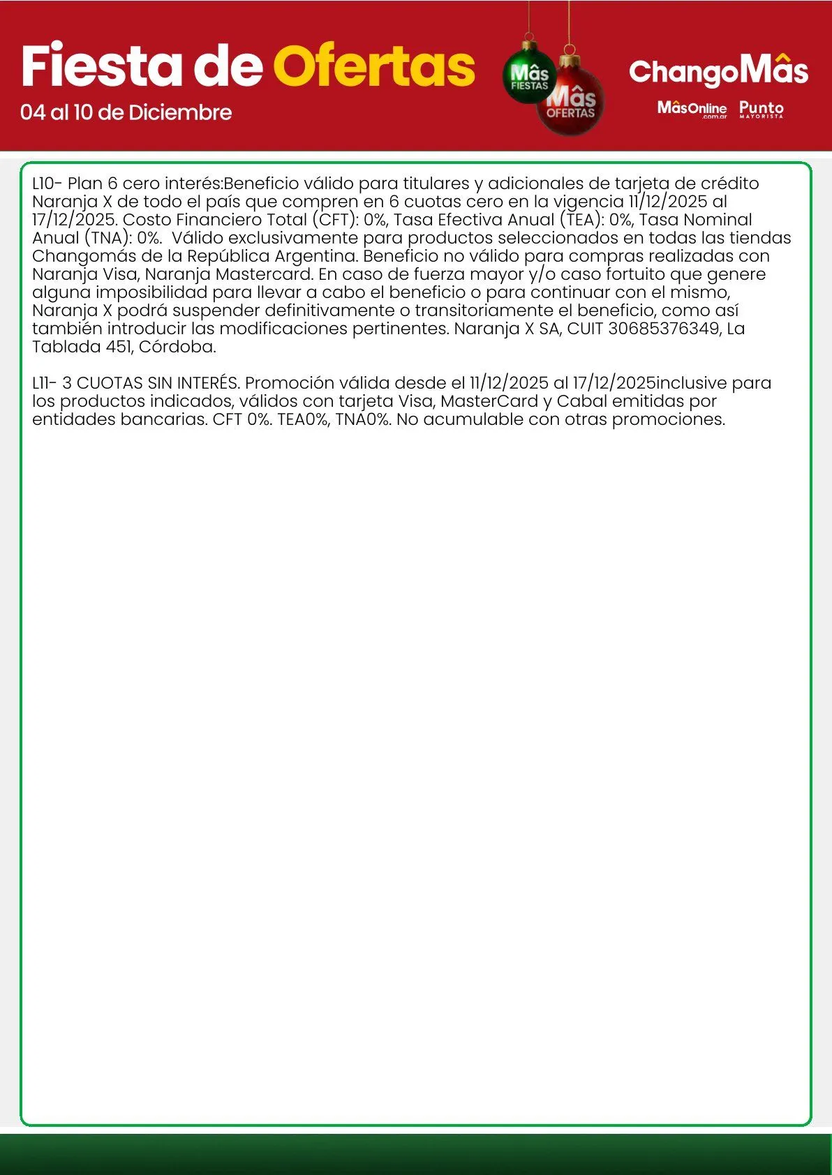 Ofertas de Changomas Ofertas 11 de diciembre al 17 de diciembre 2025 - Página 21 del catálogo