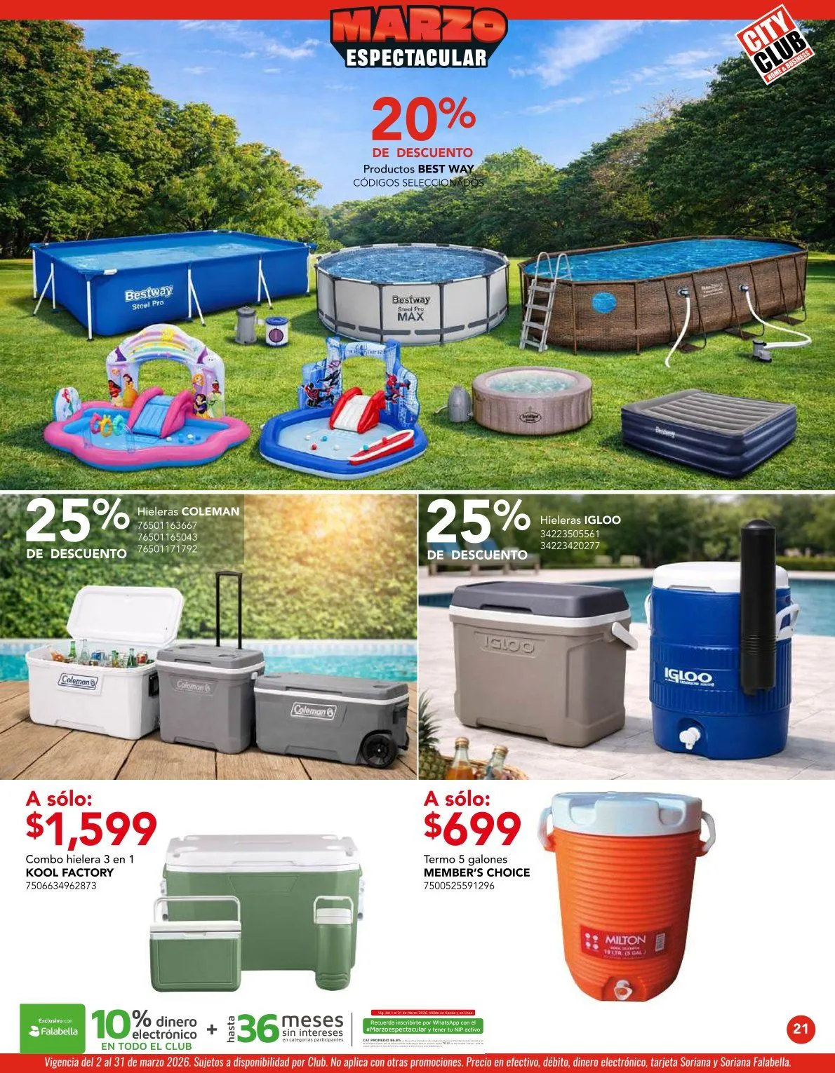 Catálogo de Ofertas City Club 2 de marzo al 31 de marzo 2026 - Pagina 21