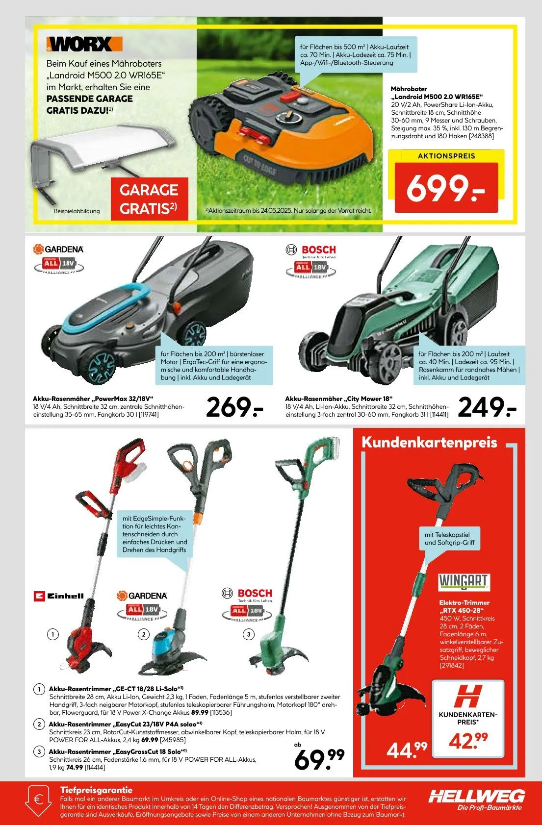 Hellweg Angebote von 19. Mai bis 29. Mai 2025 - Prospekt seite 21